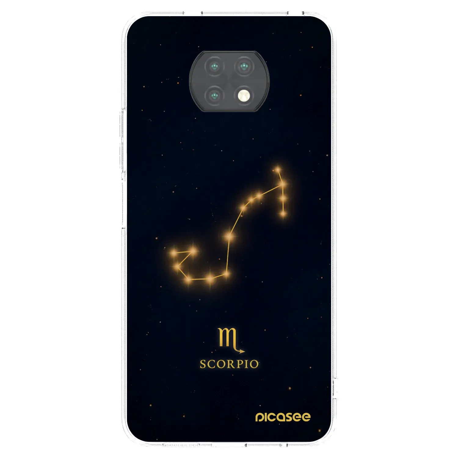 Silikonový průhledný obal pro Xiaomi Redmi Note 9T - SCORPIO