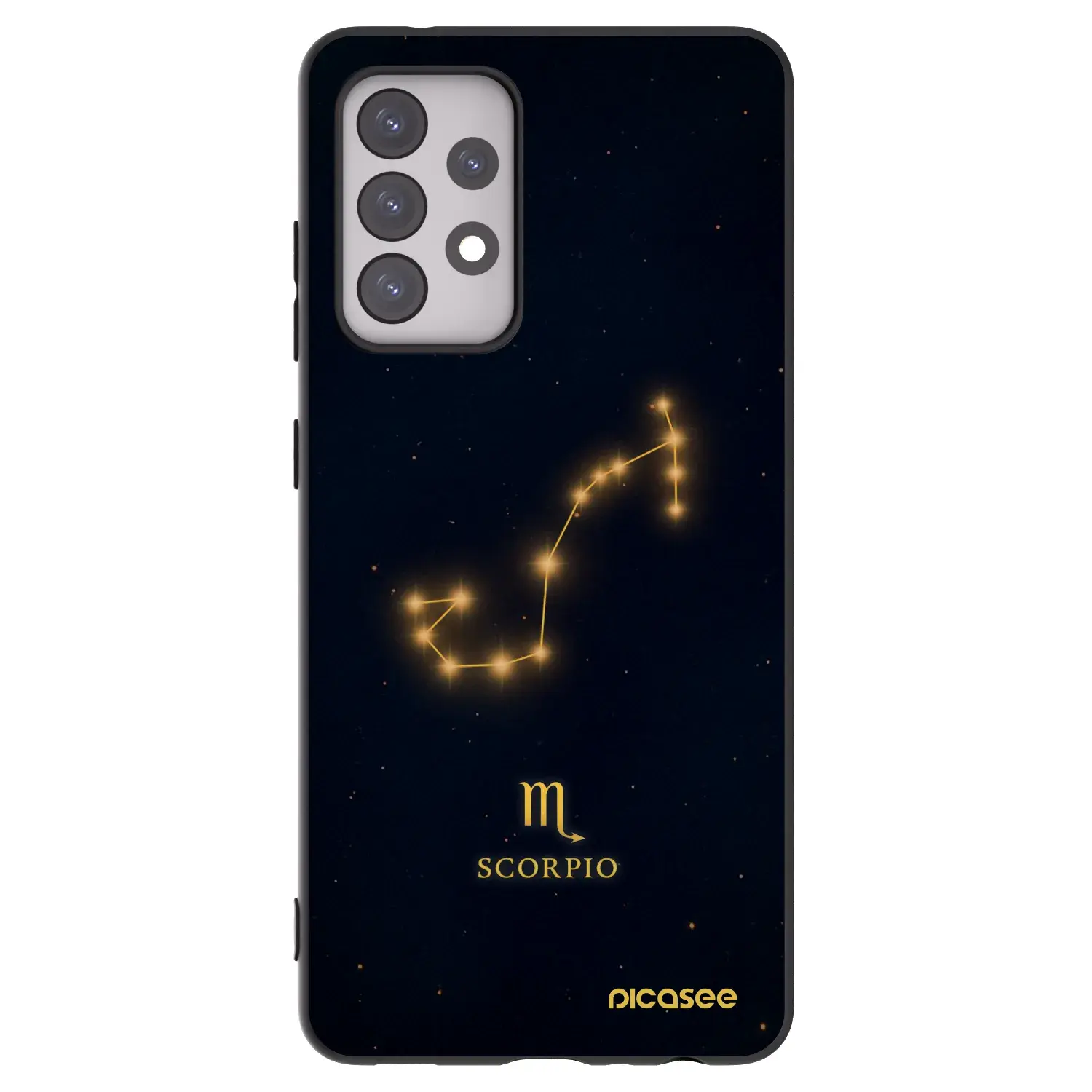 Silikonový černý obal pro Samsung Galaxy A52s 5G A528B - SCORPIO
