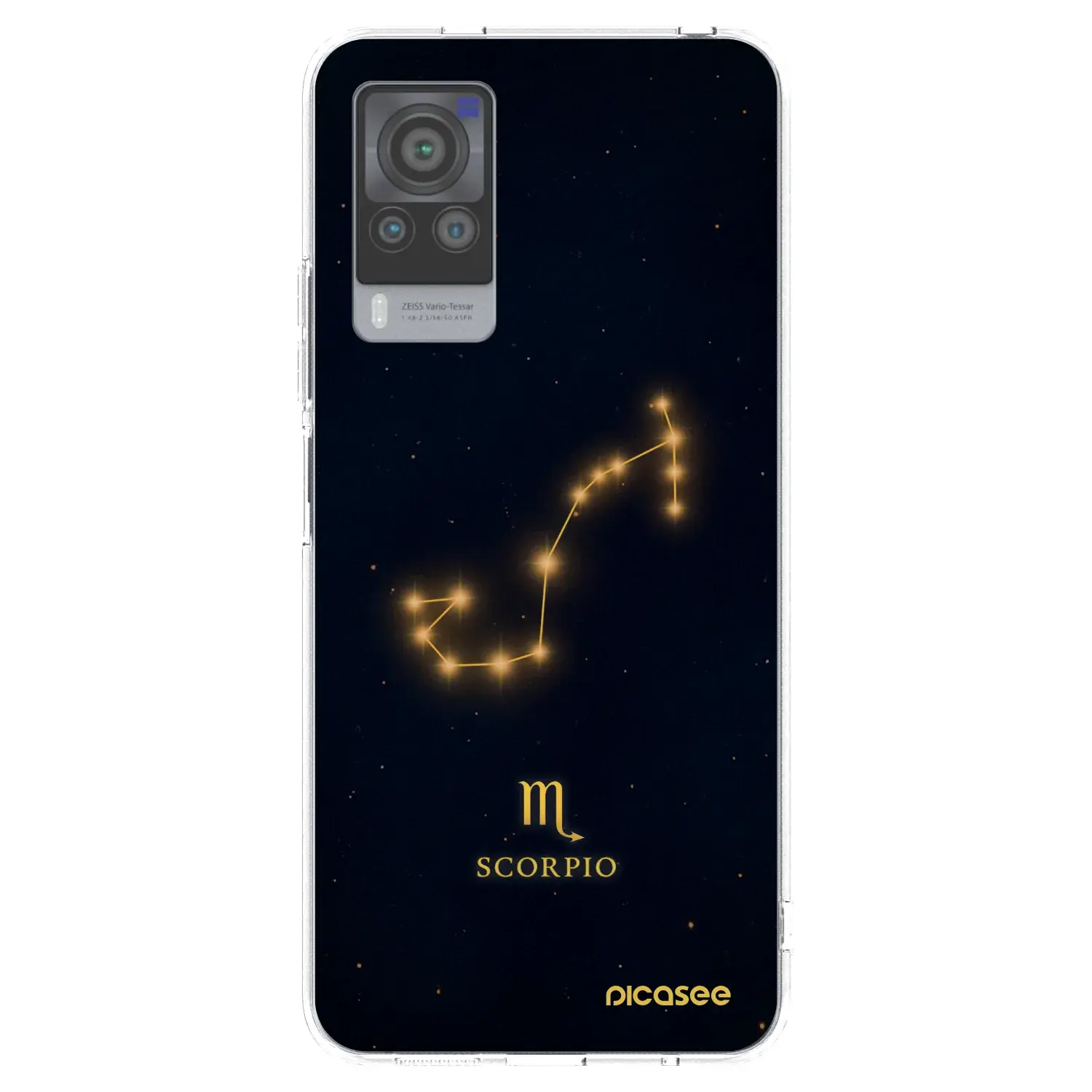 Silikonový průhledný obal pro Vivo X60 Pro 5G - SCORPIO