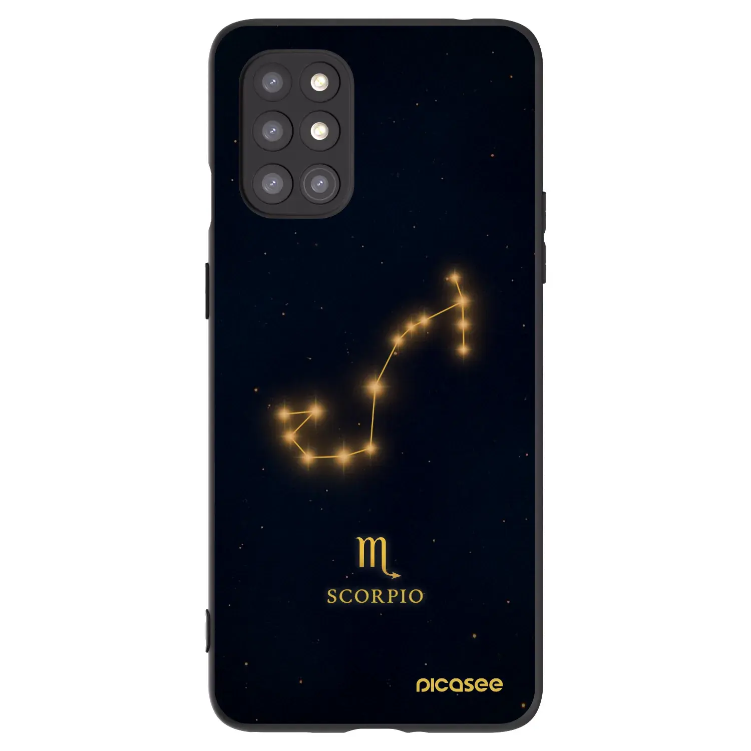 Silikonový černý obal pro OnePlus 8T - SCORPIO