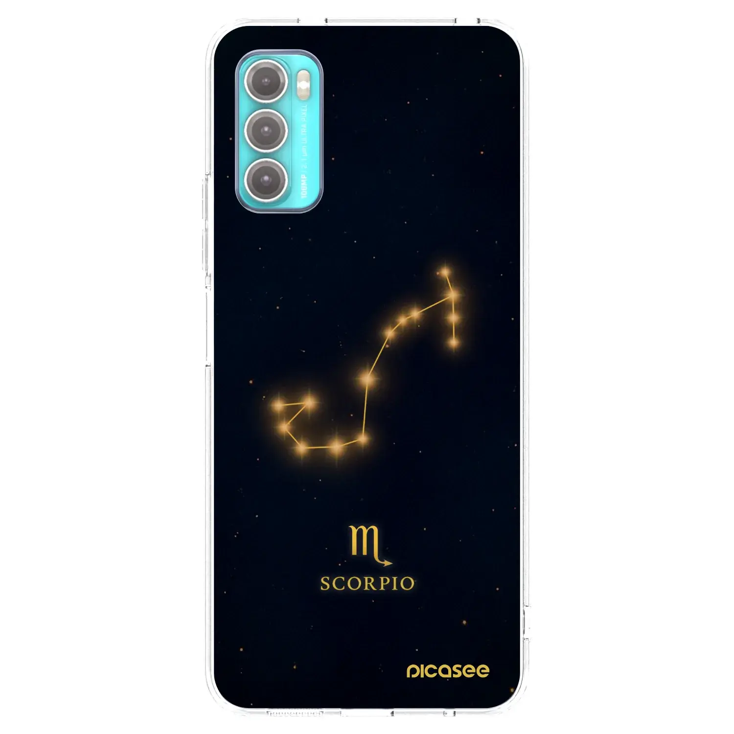 Silikonový průhledný obal pro Motorola Moto G60 - SCORPIO