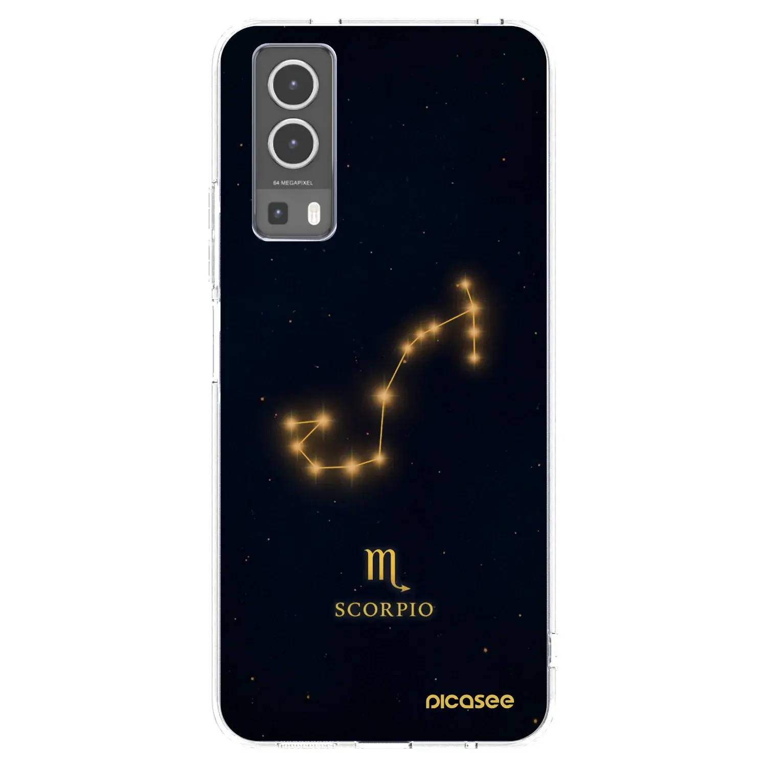 Silikonový průhledný obal pro Vivo Y72 5G - SCORPIO
