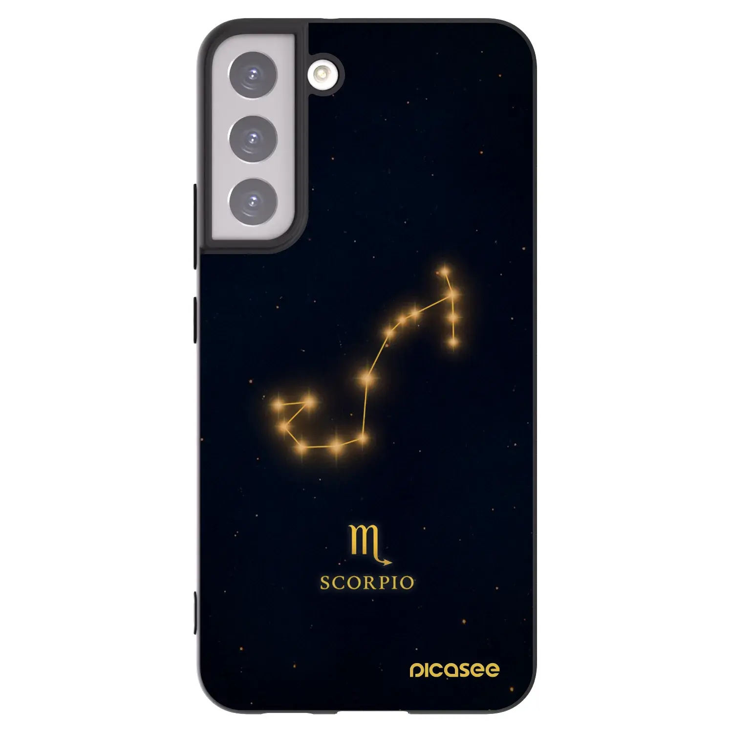 Silikonový černý obal pro Samsung Galaxy S22+ 5G - SCORPIO