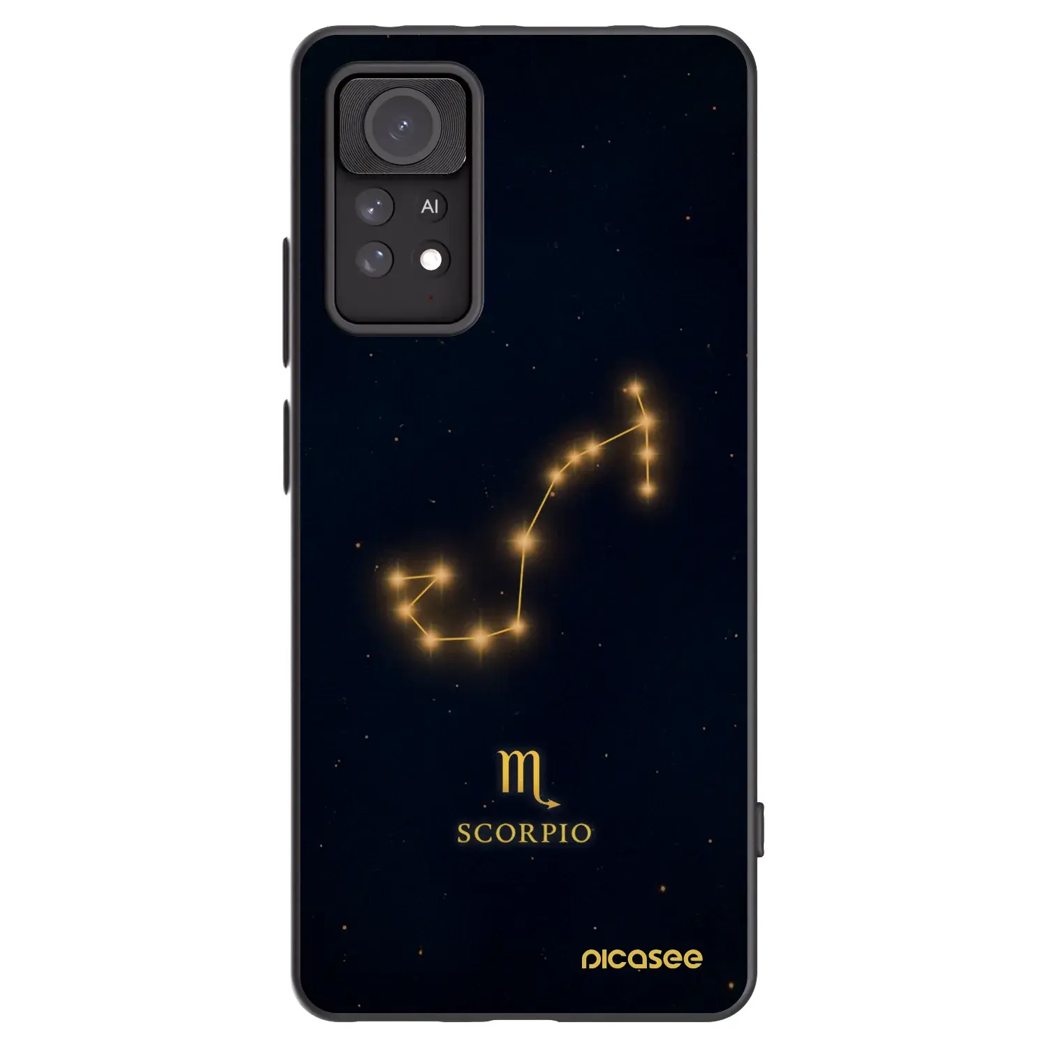 Silikonový černý obal pro Xiaomi Redmi Note 11 Pro - SCORPIO