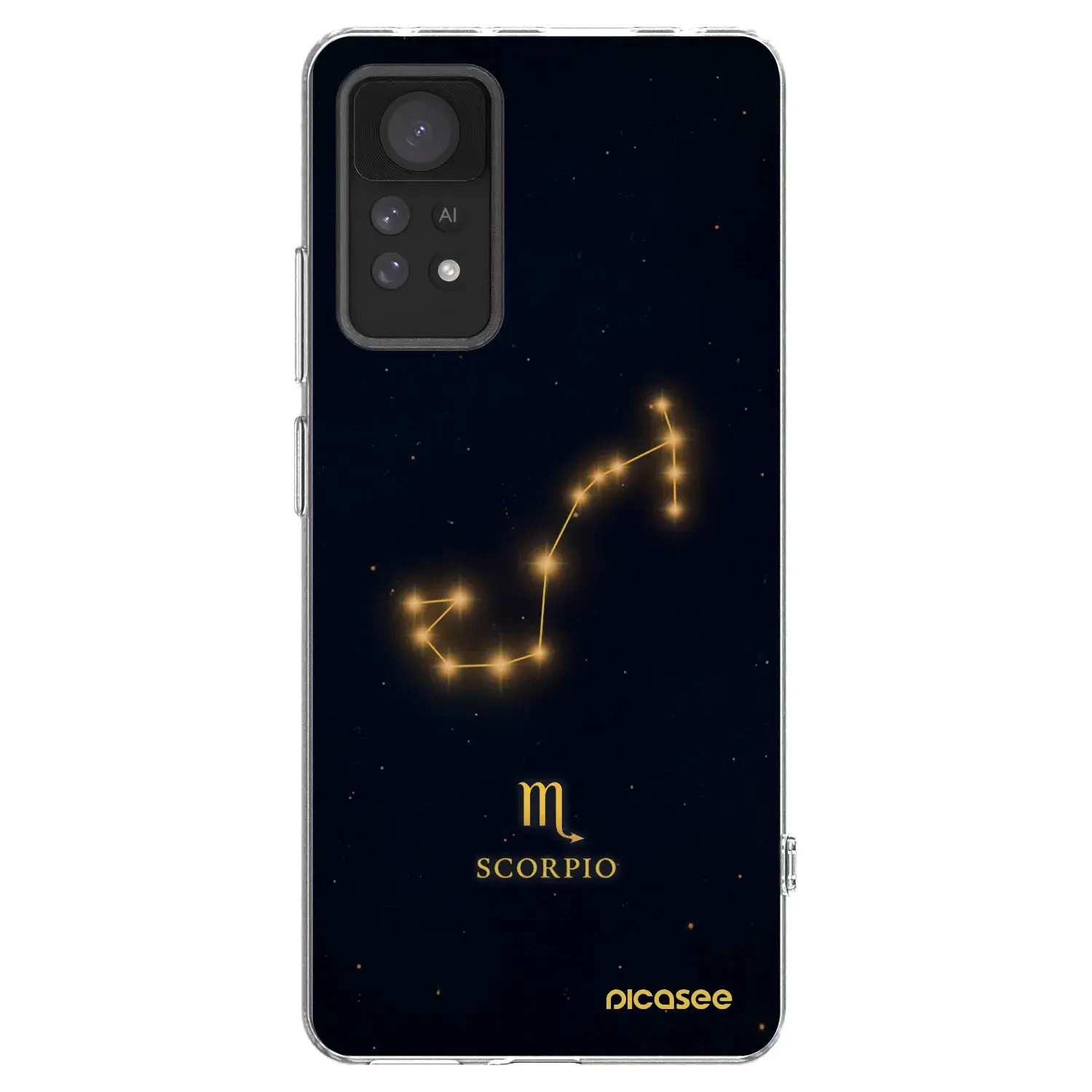 Silikonový průhledný obal pro Xiaomi Redmi Note 11 Pro 5G - SCORPIO