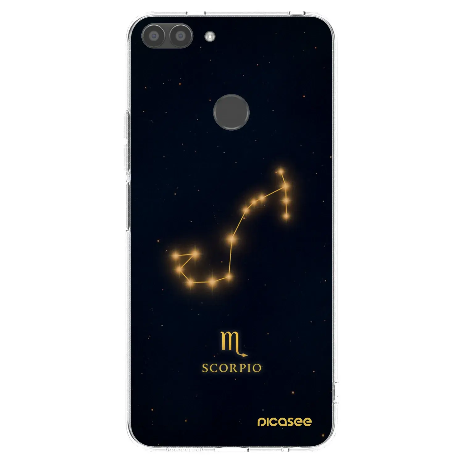 Silikonový průhledný obal pro Huawei P Smart - SCORPIO