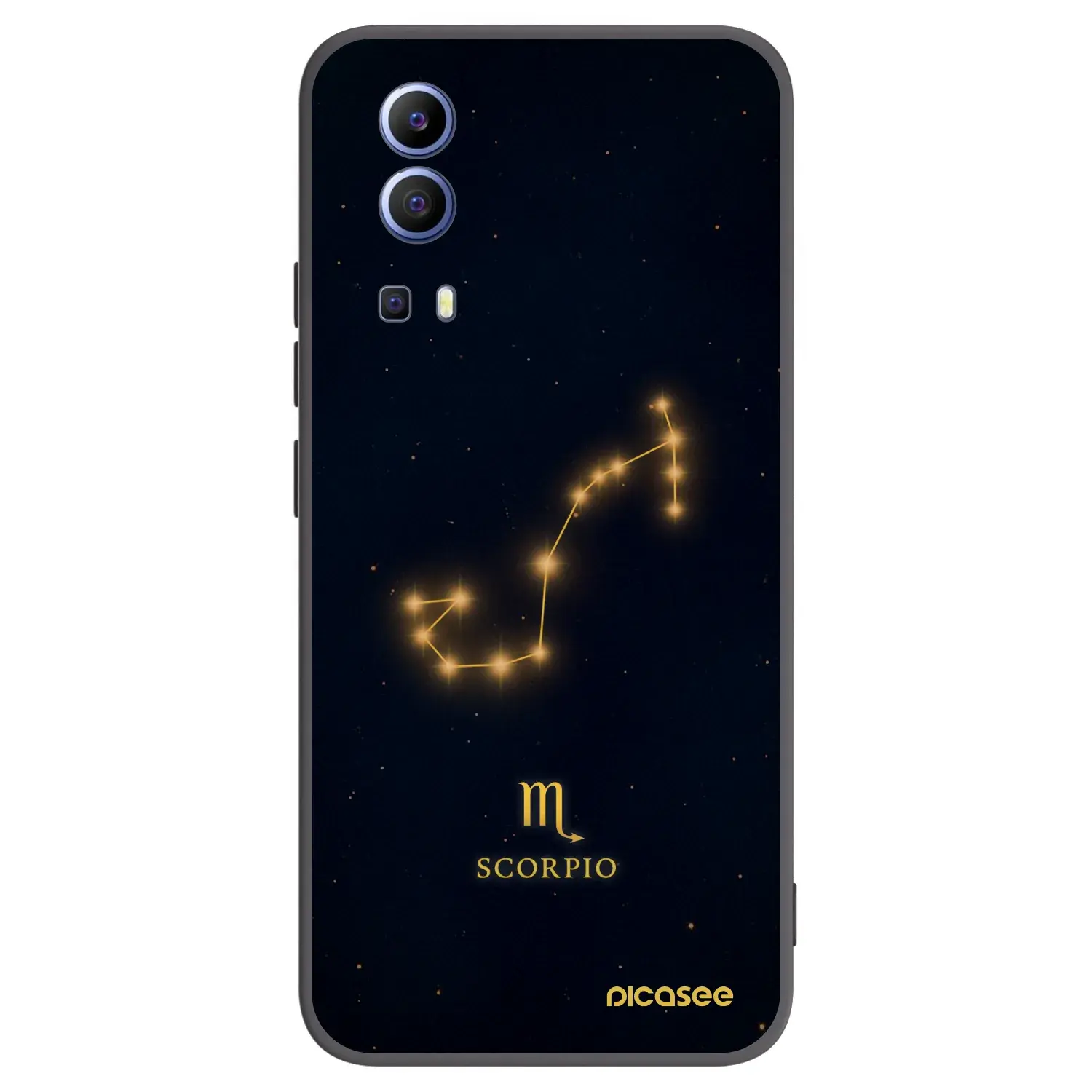 Silikonový černý obal pro Vivo Y52 5G - SCORPIO