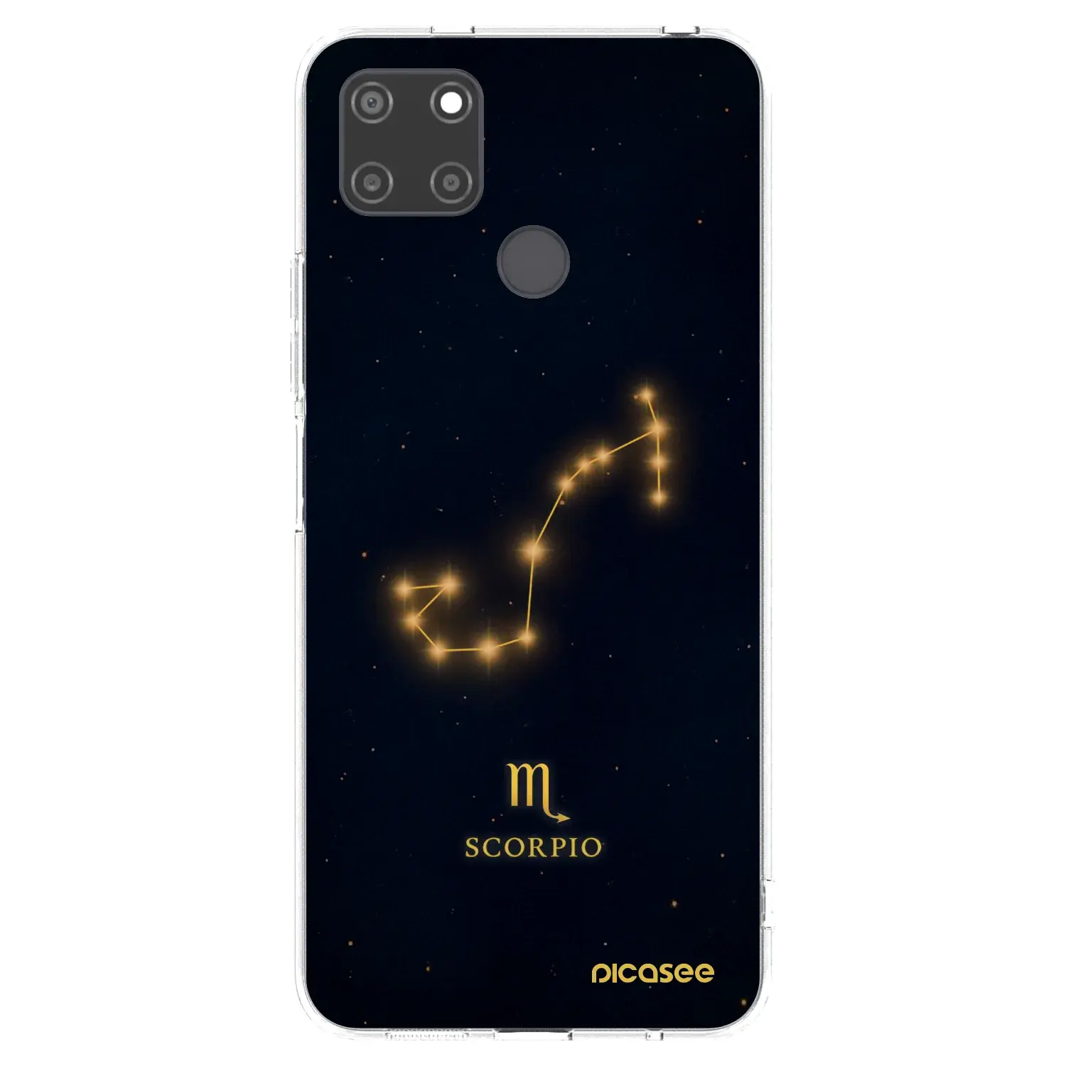 Silikonový průhledný obal pro Realme C21Y - SCORPIO