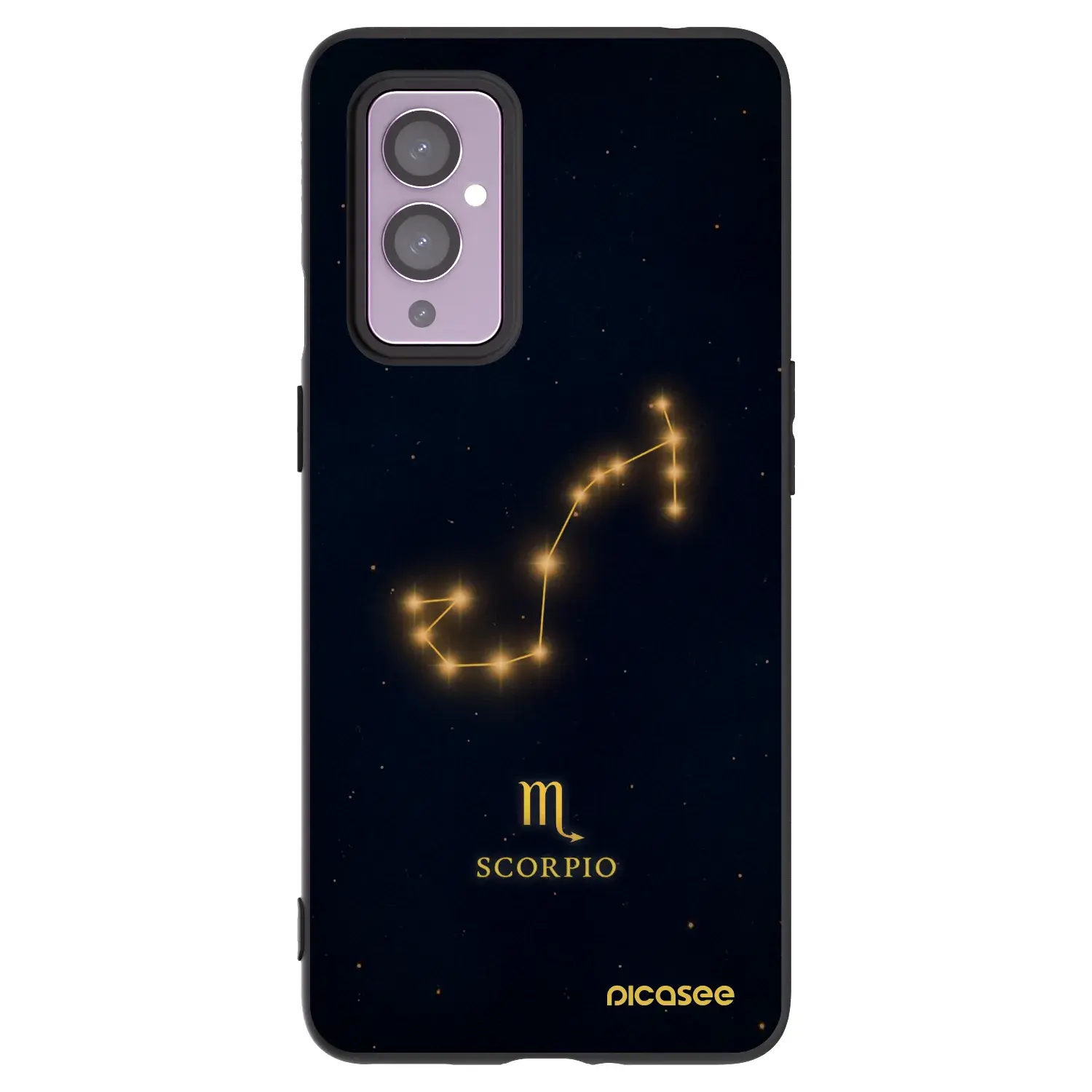 Silikonový černý obal pro OnePlus 9 - SCORPIO
