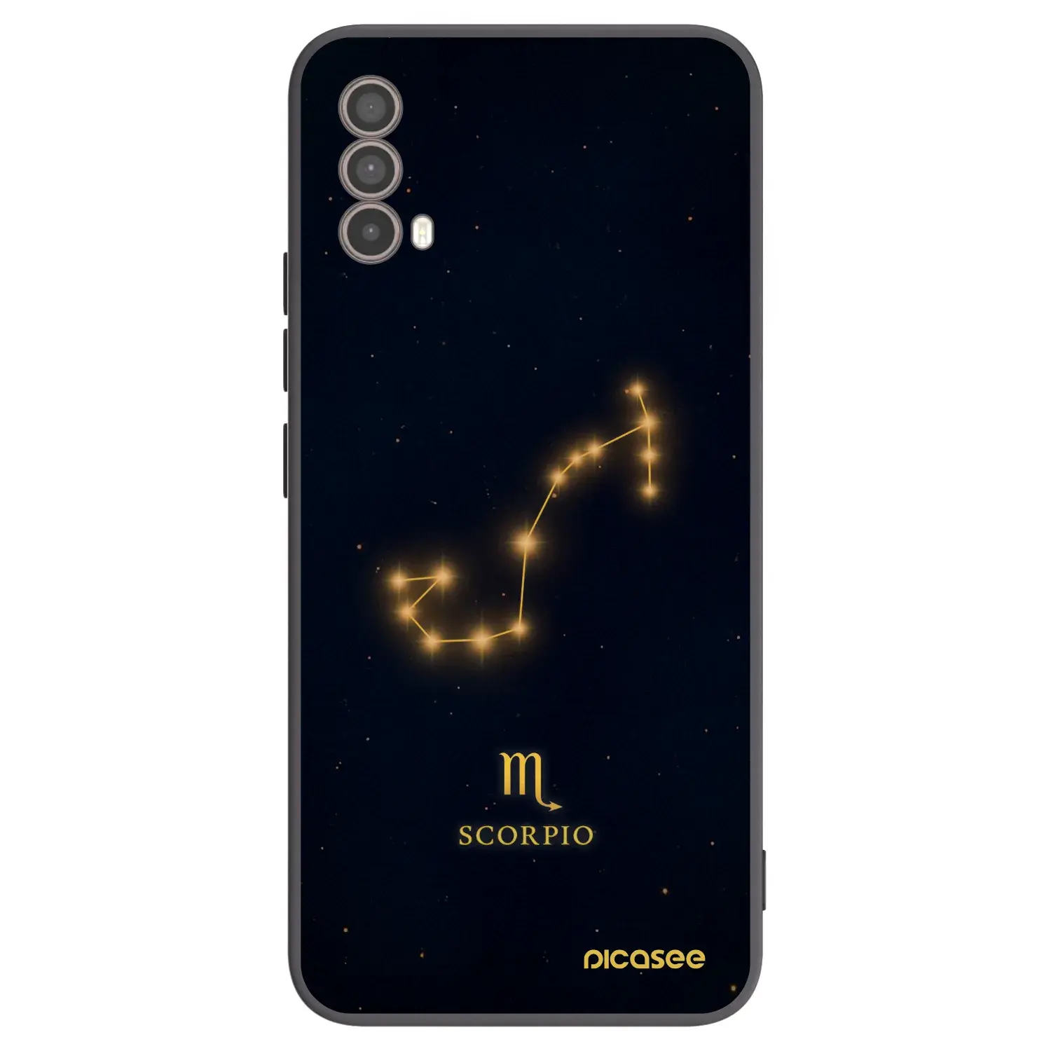 Silikonový černý obal pro Motorola Moto E40 - SCORPIO