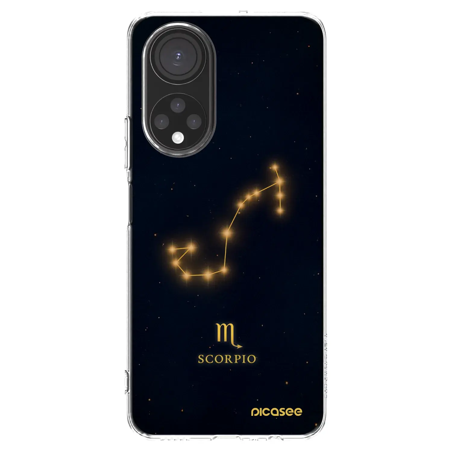 Silikonový průhledný obal pro Honor X7 - SCORPIO