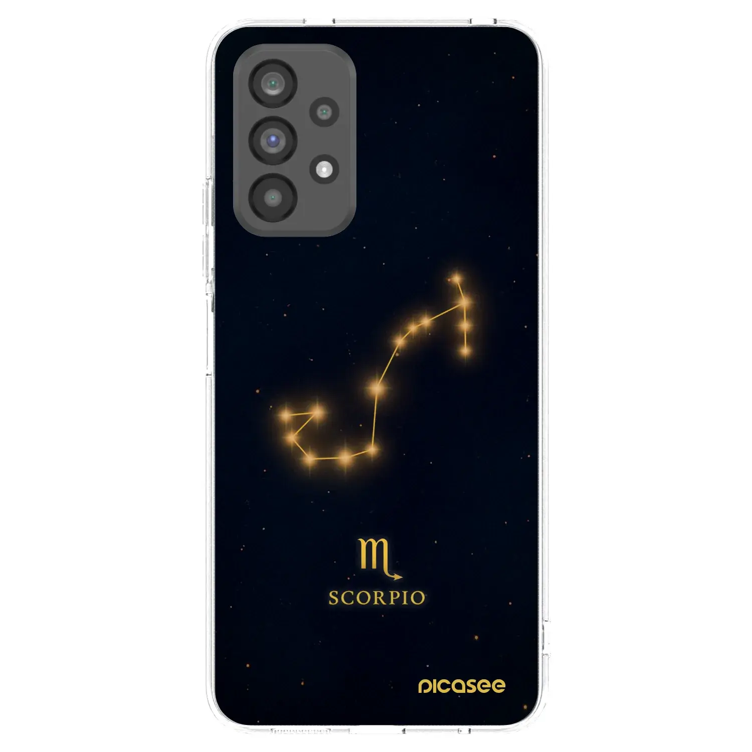Silikonový průhledný obal pro Samsung Galaxy A73 5G - SCORPIO