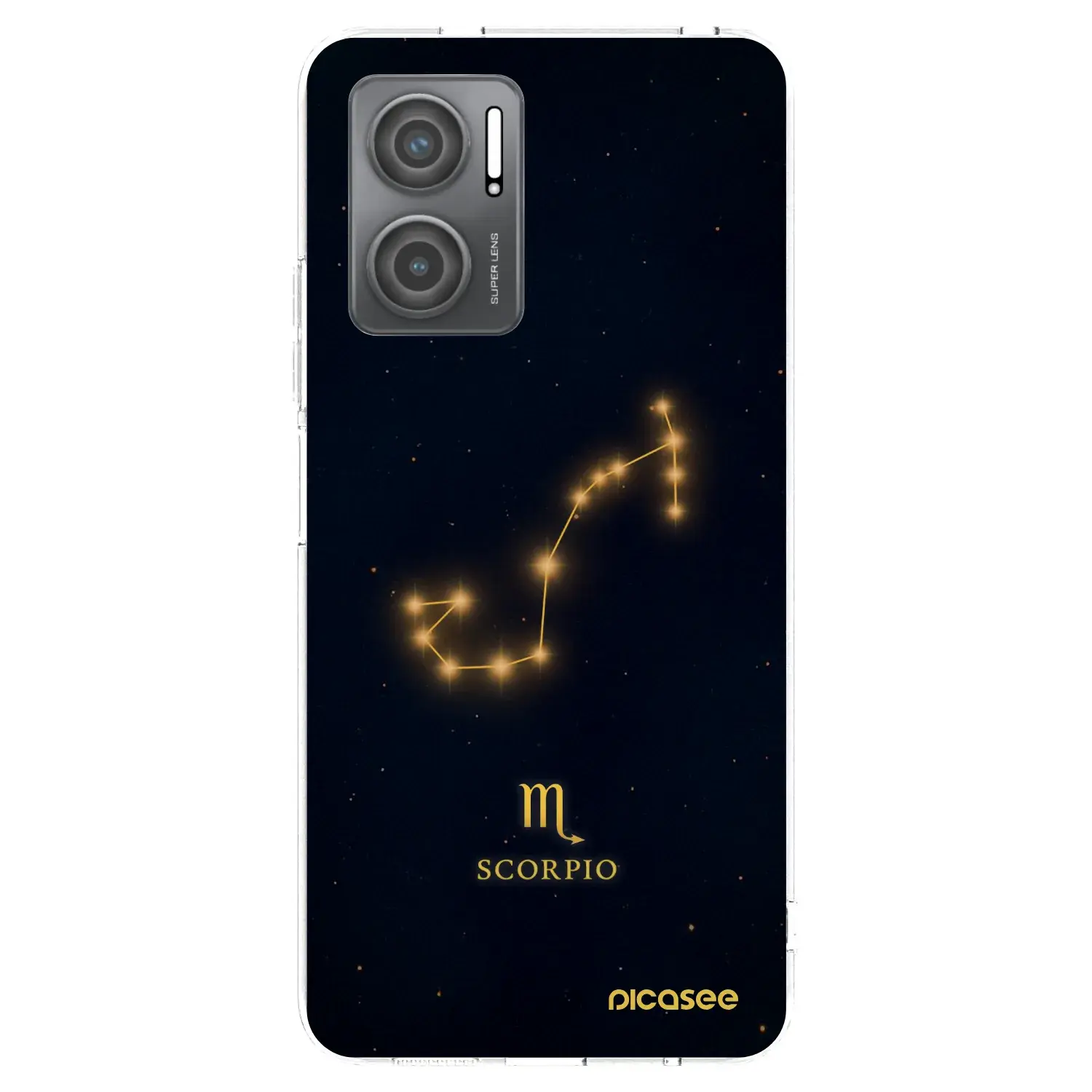 Silikonový průhledný obal pro Xiaomi Redmi 10 5G - SCORPIO
