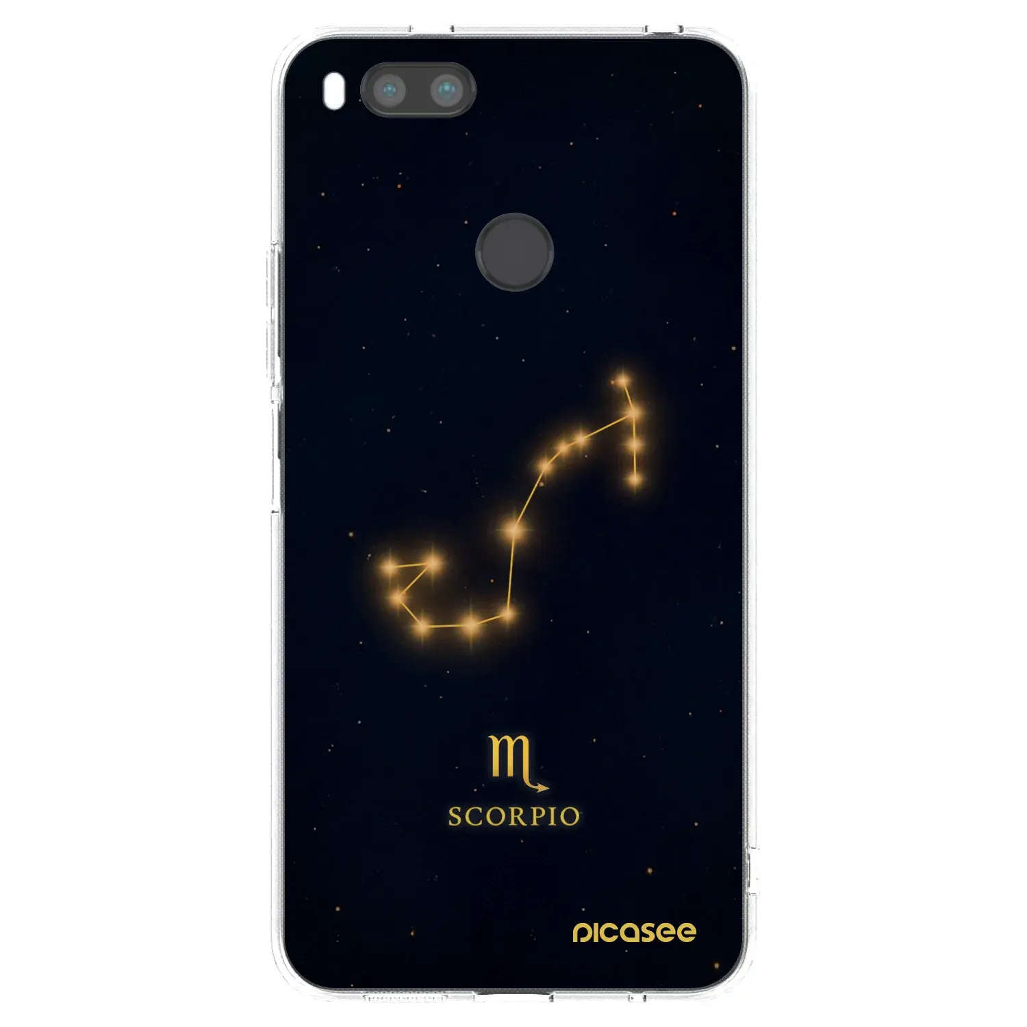 Silikonový průhledný obal pro Xiaomi Redmi A1 - SCORPIO