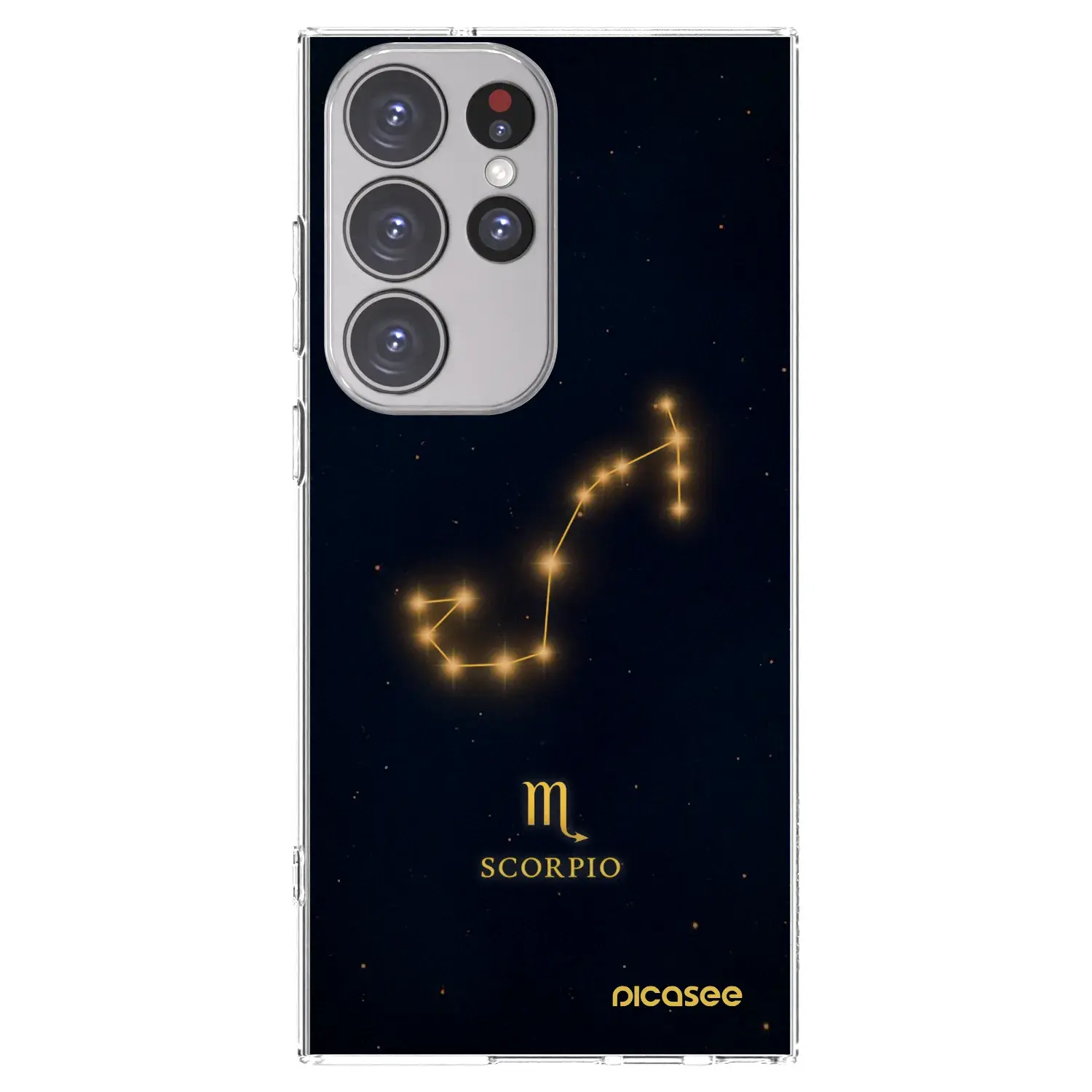 Silikonový průhledný obal pro Samsung Galaxy S23 Ultra 5G - SCORPIO