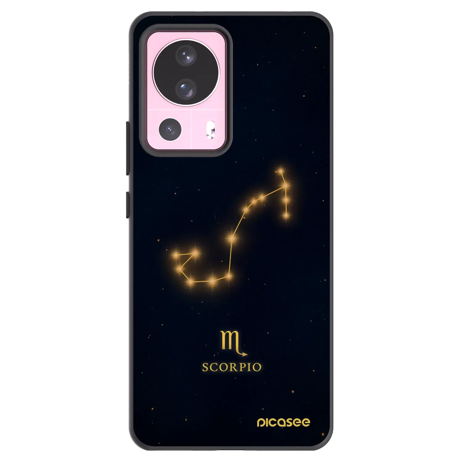 Silikonový černý obal pro Xiaomi 13 Lite - SCORPIO