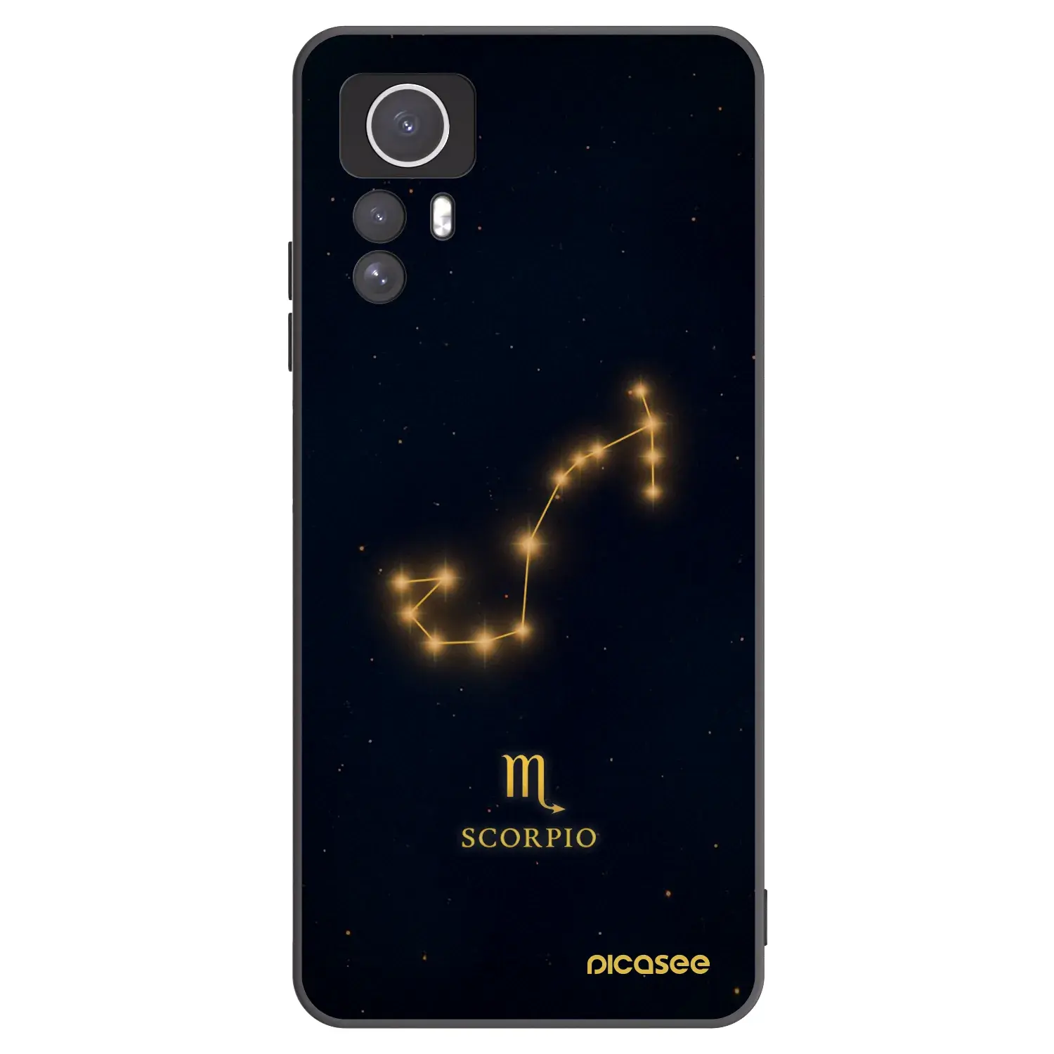 Silikonový černý obal pro Xiaomi Redmi Note 12S - SCORPIO