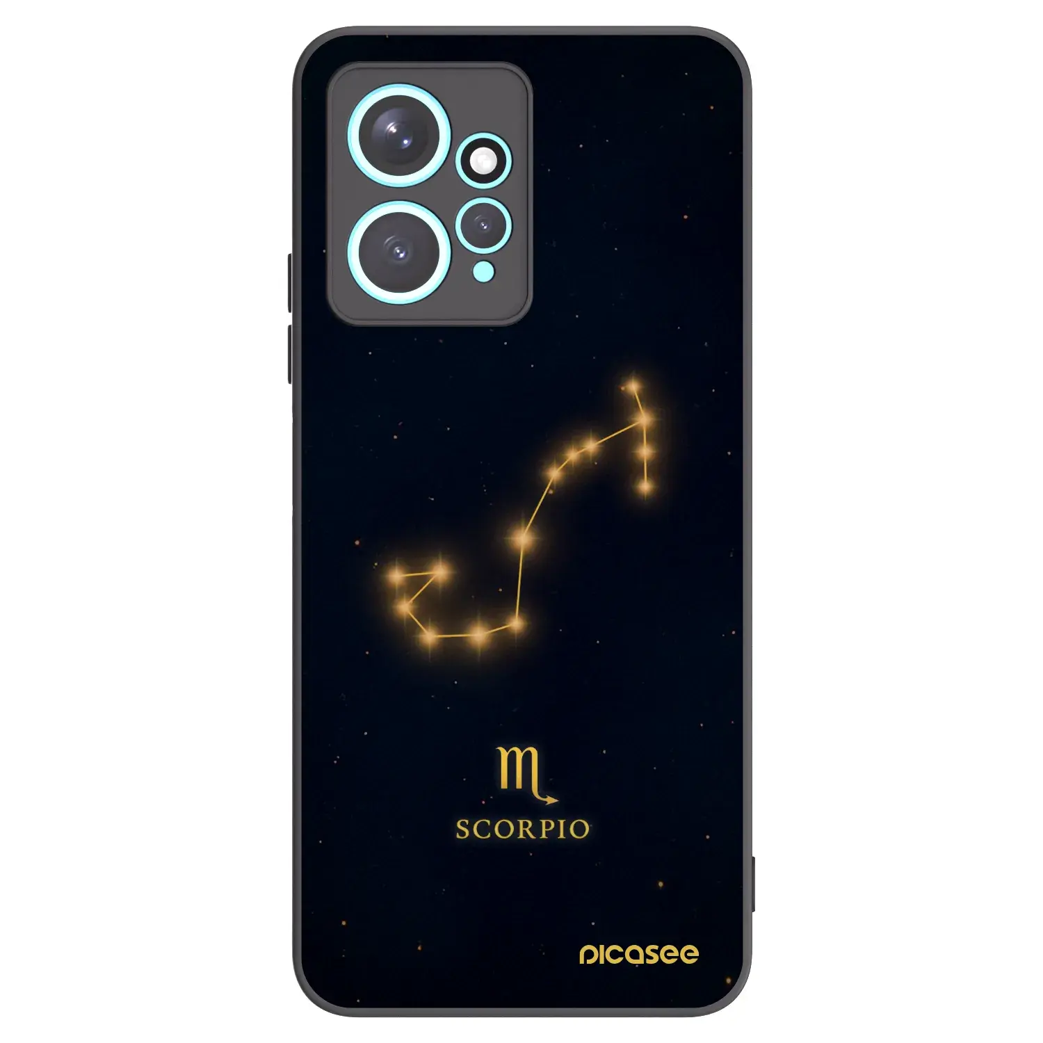Silikonový černý obal pro Xiaomi Redmi Note 12 4G - SCORPIO