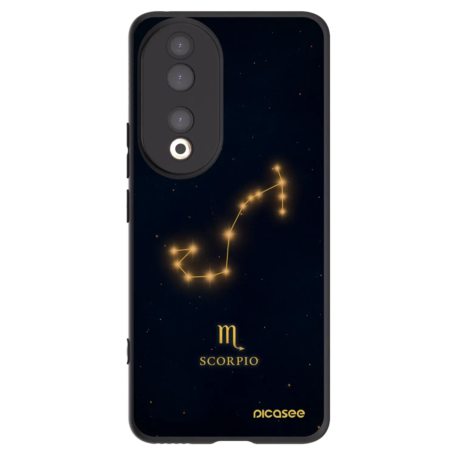 Silikonový černý obal pro Honor 90 5G - SCORPIO