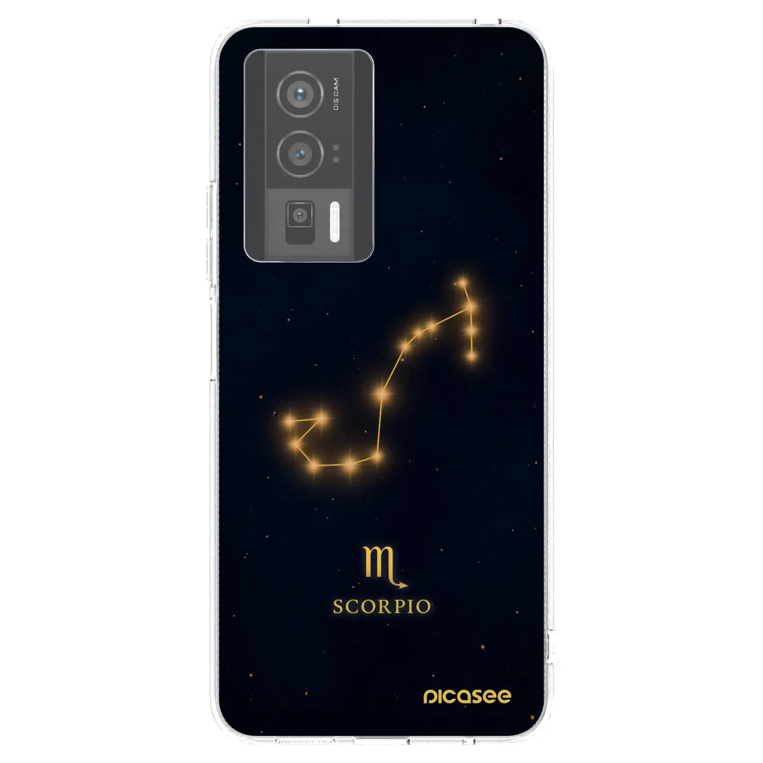 Silikonový průhledný obal pro Xiaomi Poco F5 Pro 5G - SCORPIO