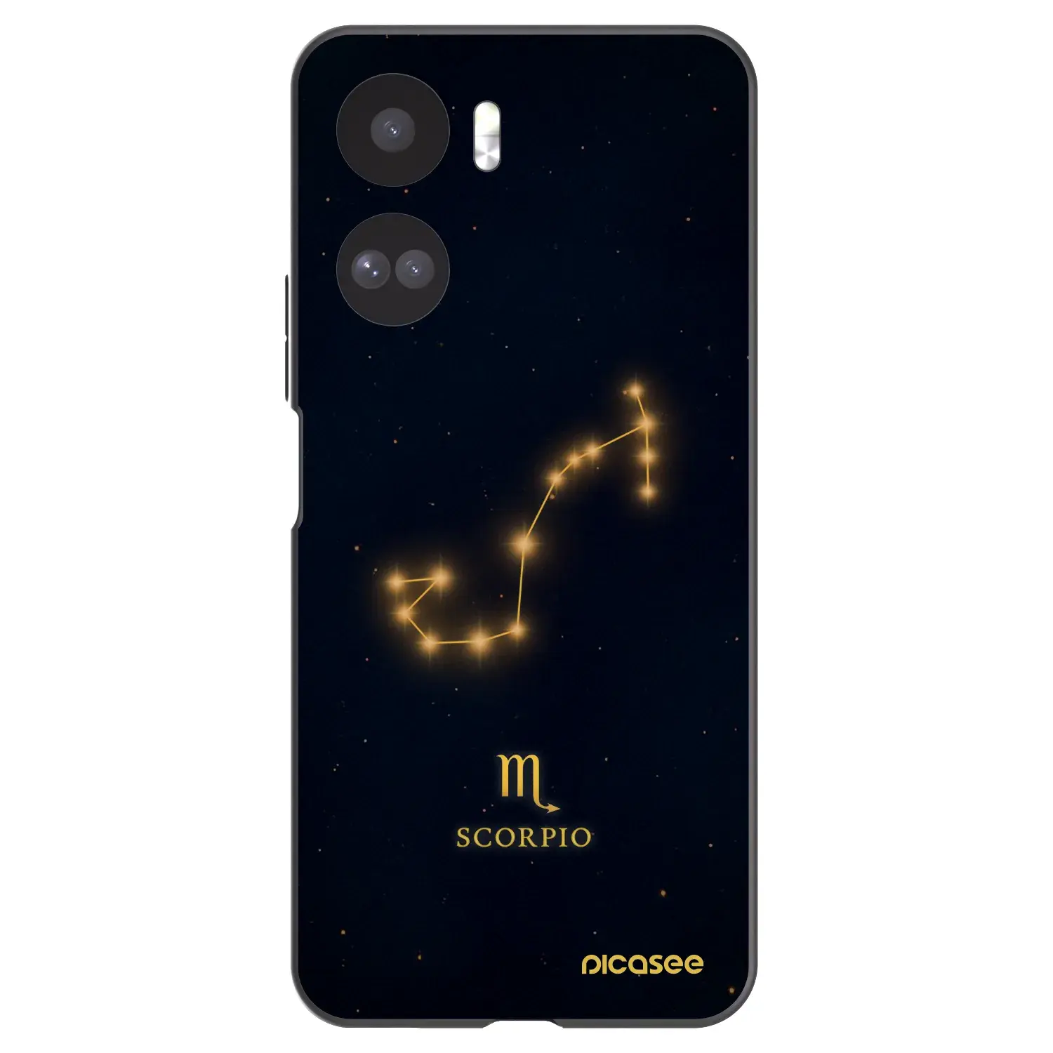 Silikonový černý obal pro Honor 90 Lite 5G - SCORPIO