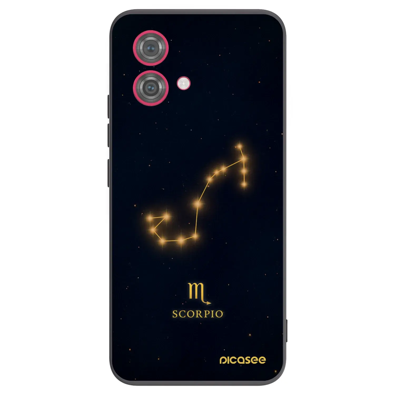 Silikonový černý obal pro Motorola Moto G84 5G - SCORPIO