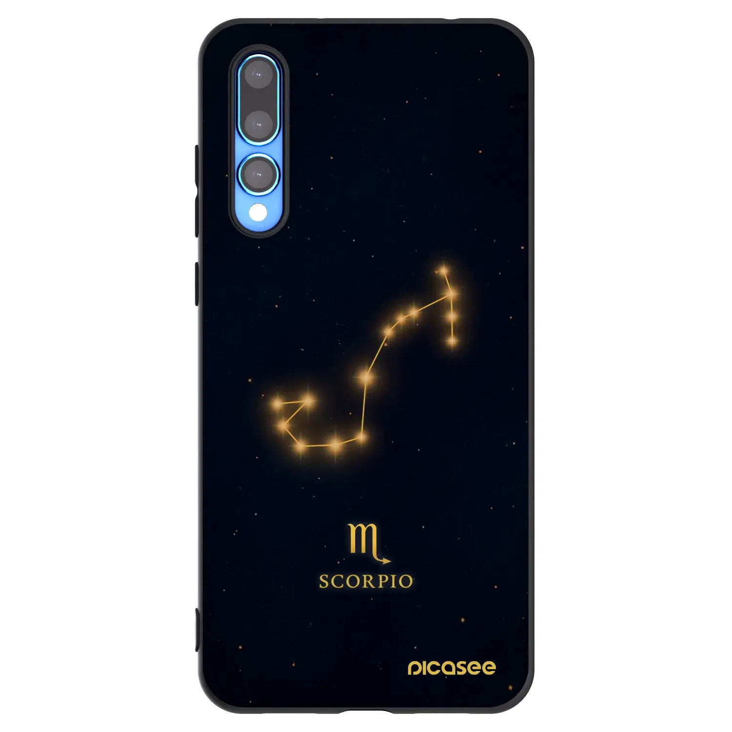 Silikonový černý obal pro Huawei P20 Pro - SCORPIO