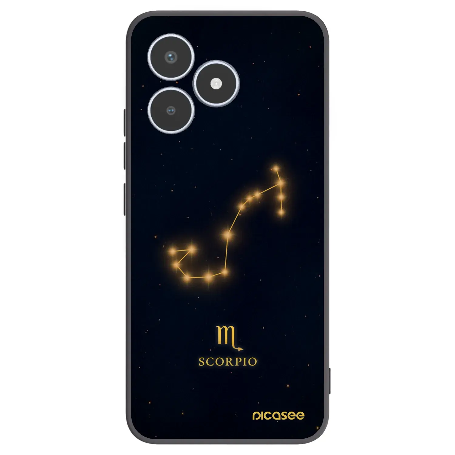 Silikonový černý obal pro Realme C53 - SCORPIO