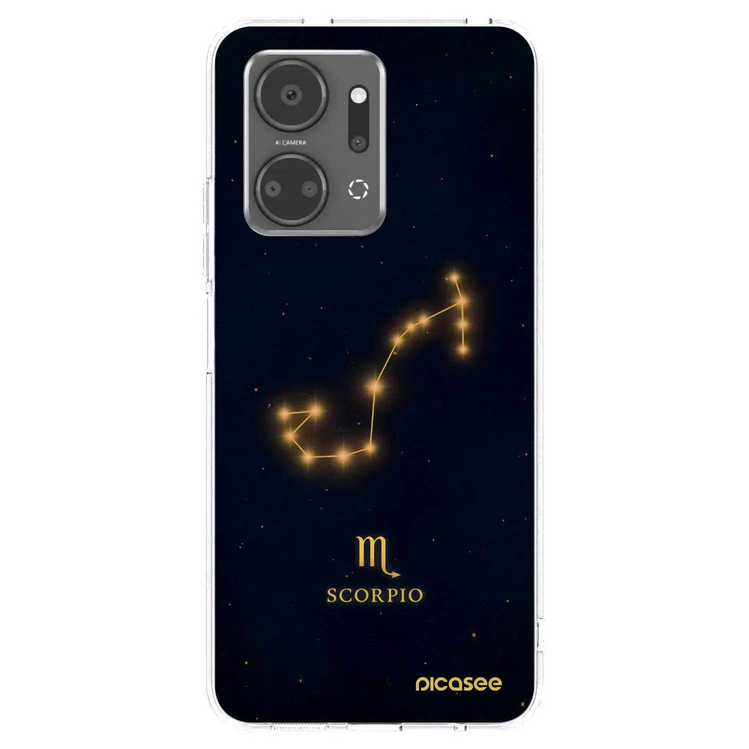 Silikonový průhledný obal pro Honor X7a - SCORPIO