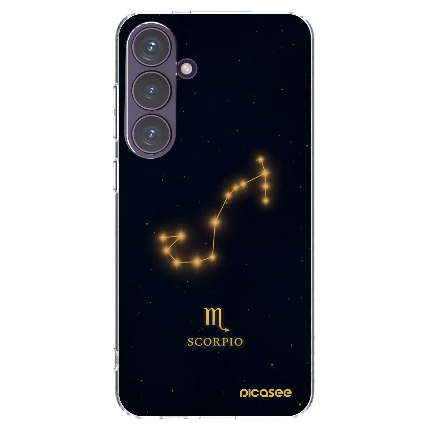 Silikonový průhledný obal pro Samsung Galaxy S24+ S926B 5G - SCORPIO