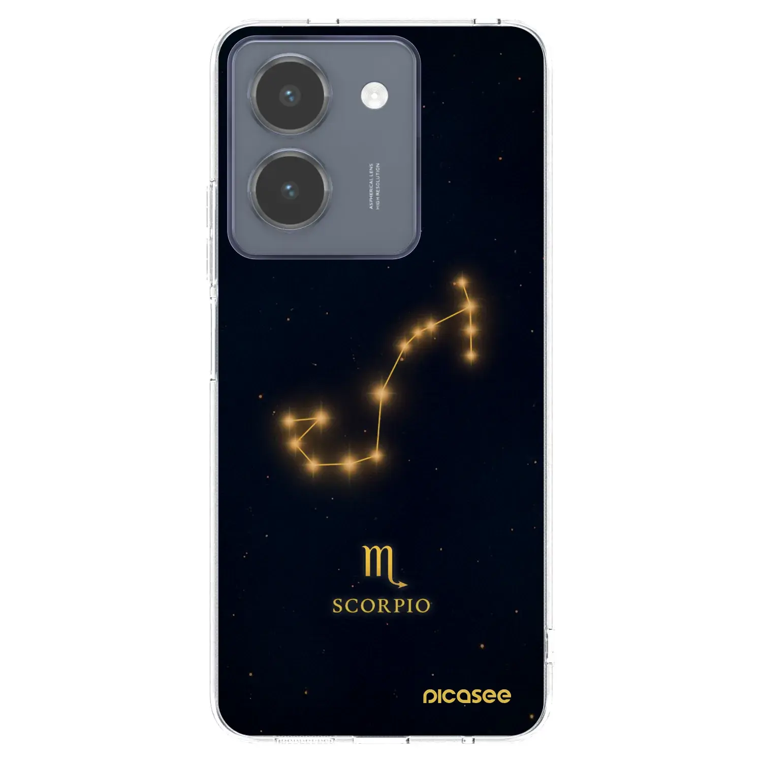Silikonový průhledný obal pro Vivo Y36 4G - SCORPIO