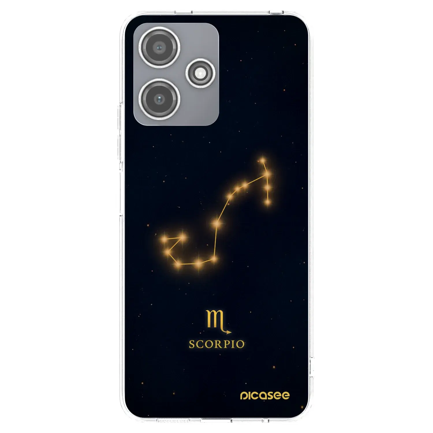 Silikonový průhledný obal pro Xiaomi Redmi 12 5G - SCORPIO