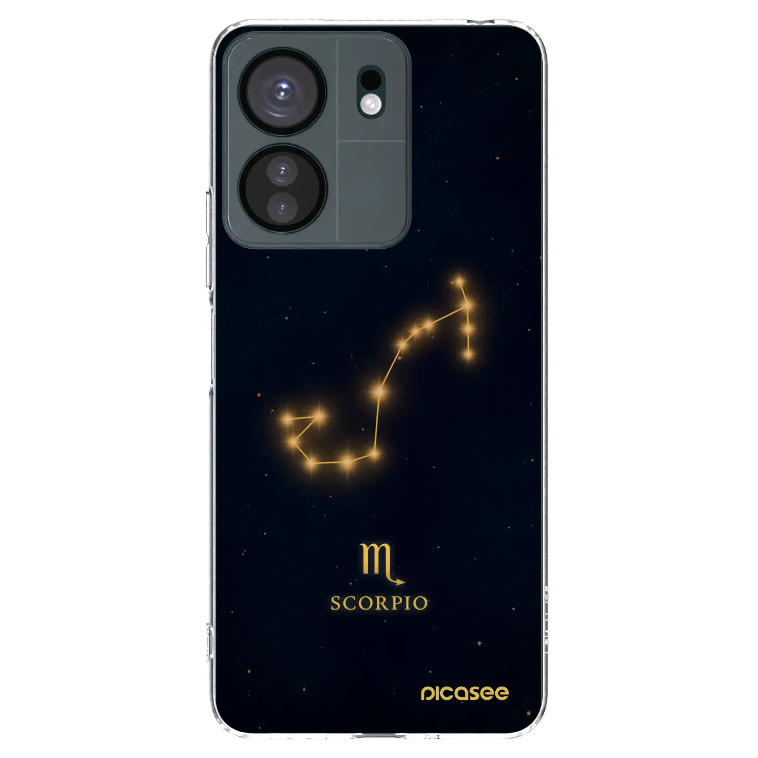 Silikonový průhledný obal pro Xiaomi Redmi 13C 4G - SCORPIO