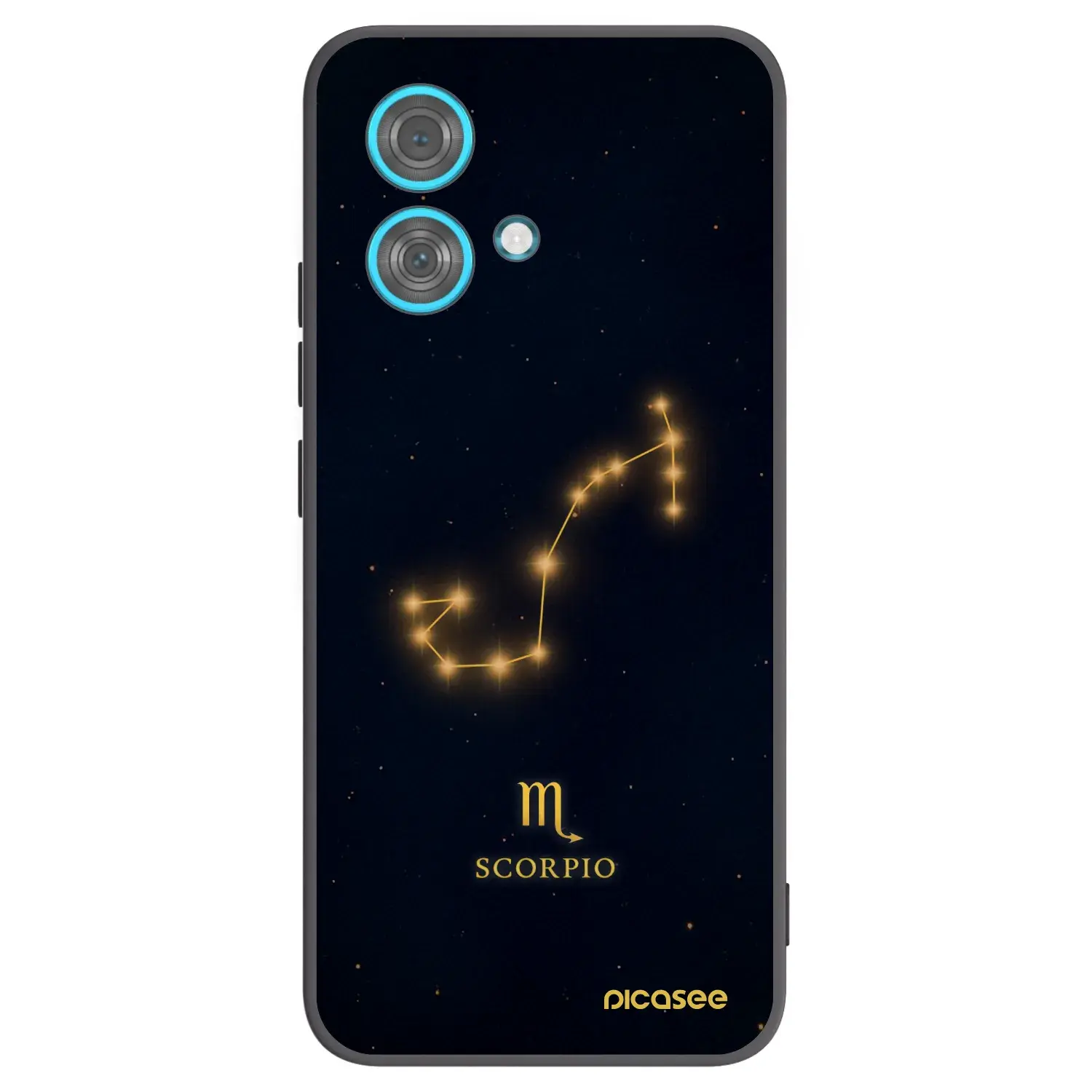 Silikonový černý obal pro Motorola Edge 40 Neo - SCORPIO