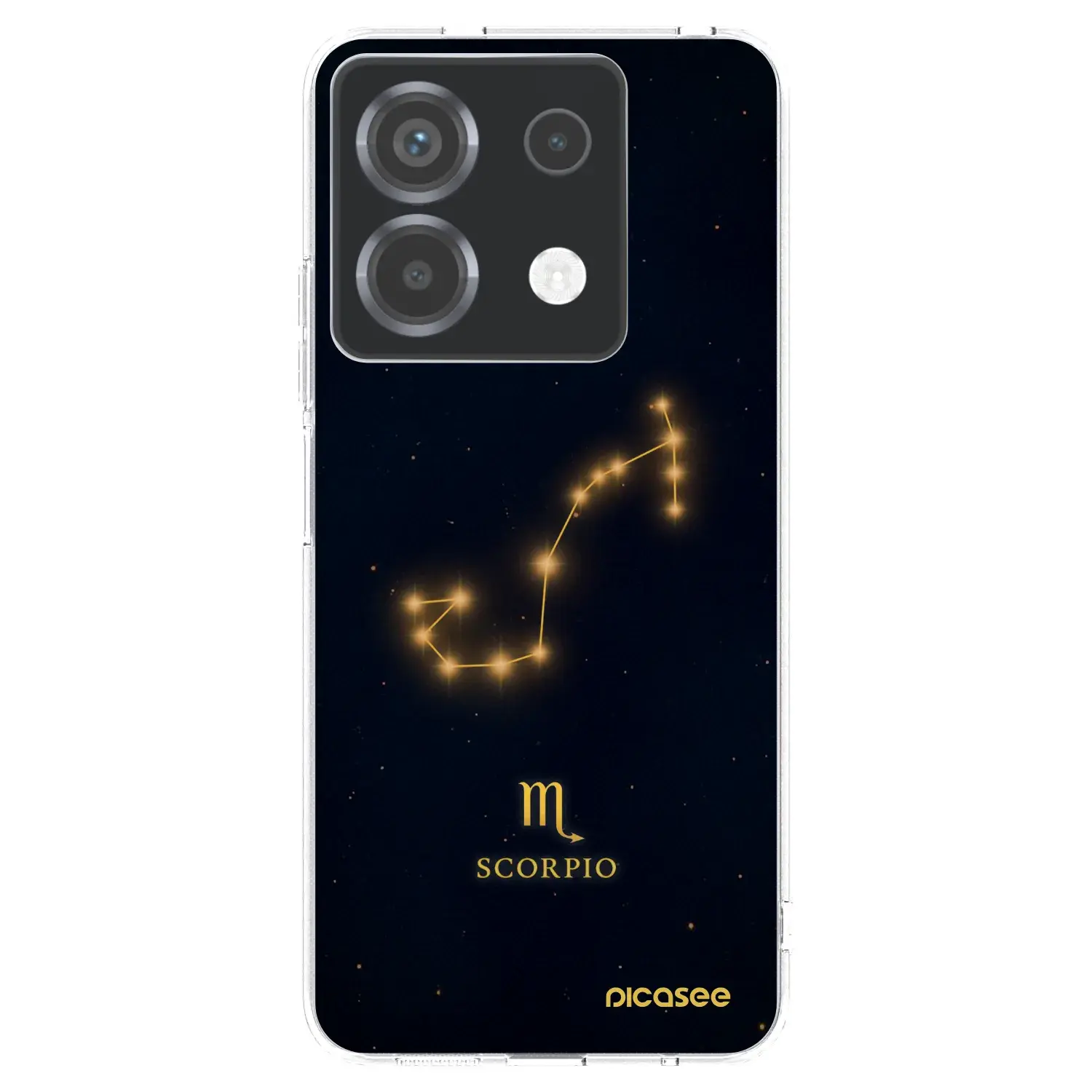 Silikonový průhledný obal pro Xiaomi Poco X6 - SCORPIO