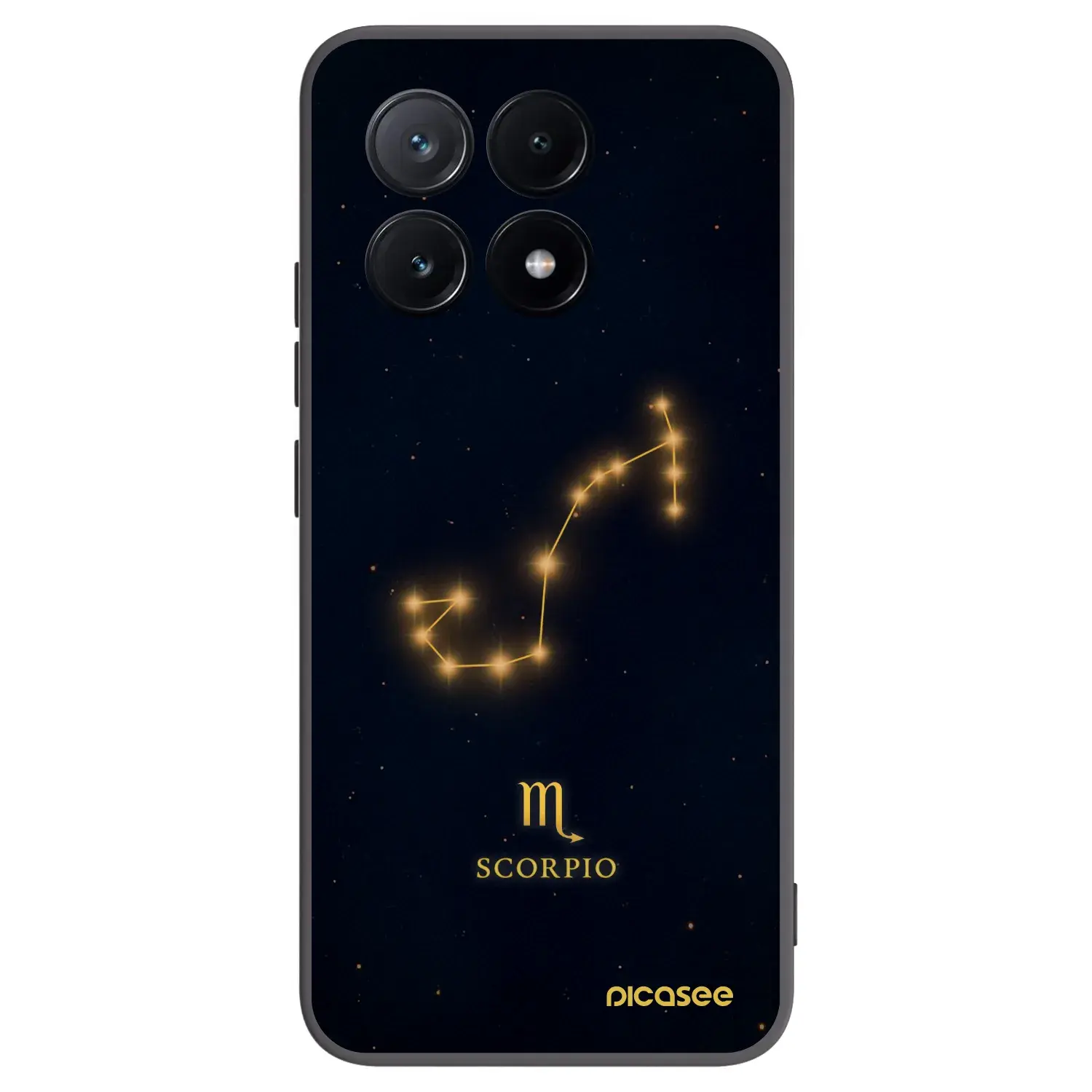 Silikonový černý obal pro Xiaomi Poco X6 Pro - SCORPIO