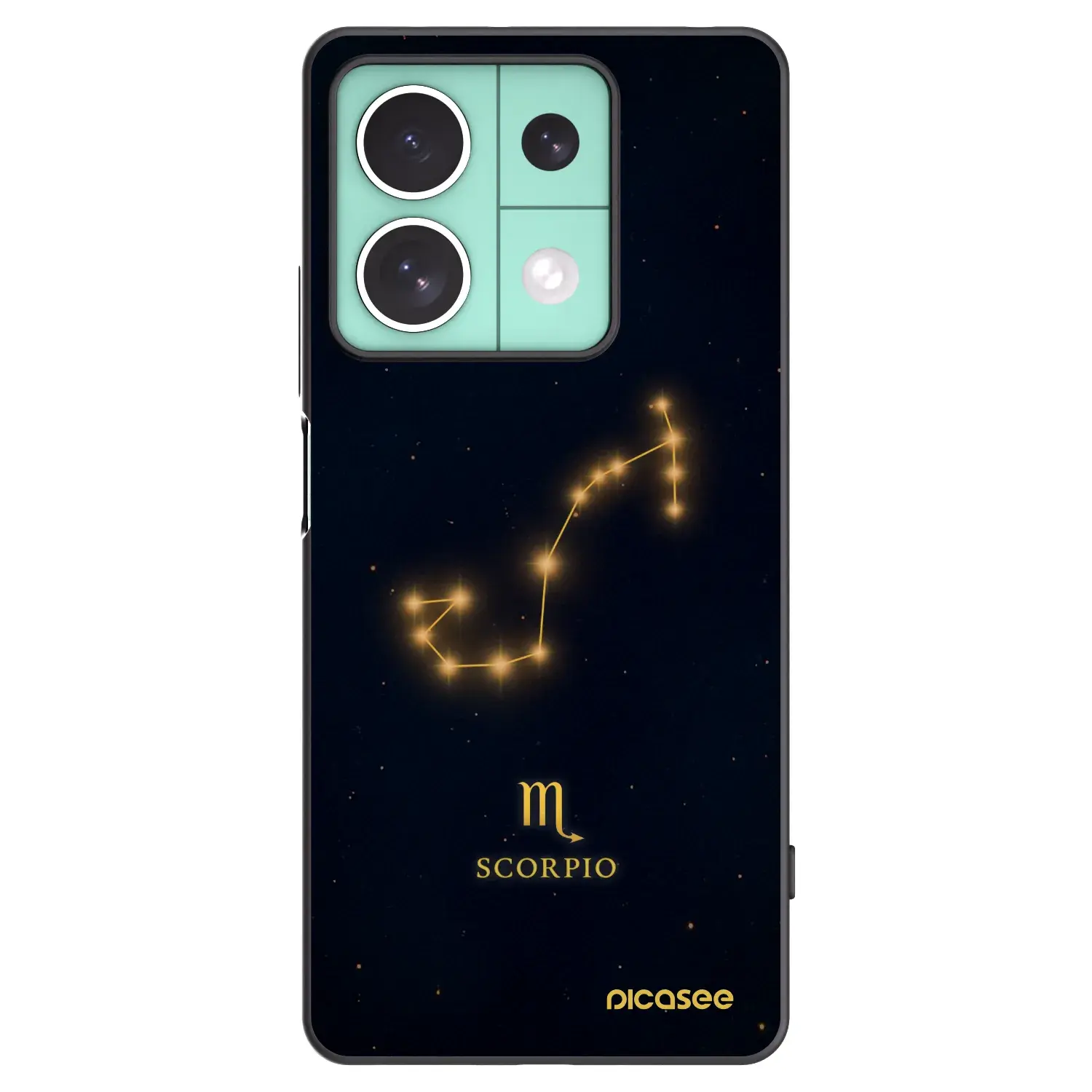 Silikonový černý obal pro Xiaomi Redmi Note 13 5G - SCORPIO