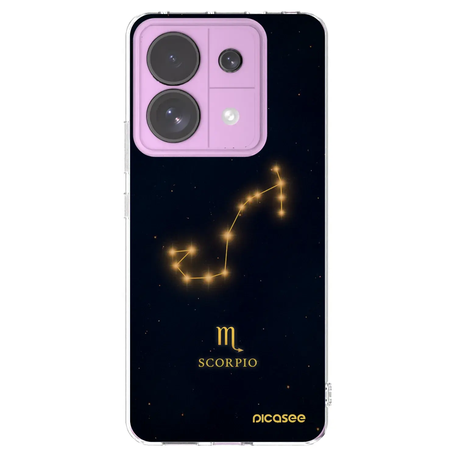 Silikonový průhledný obal pro Xiaomi Redmi Note 13 Pro 5G - SCORPIO