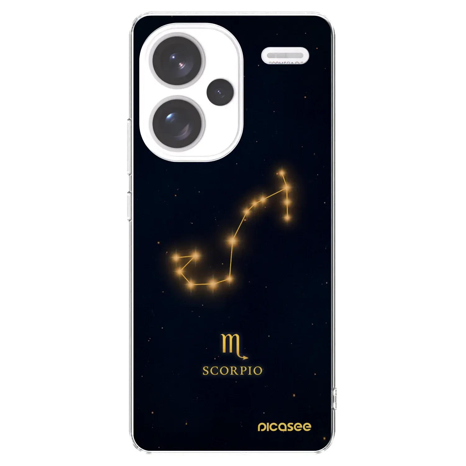 Silikonový průhledný obal pro Xiaomi Redmi Note 13 Pro+ 5G - SCORPIO