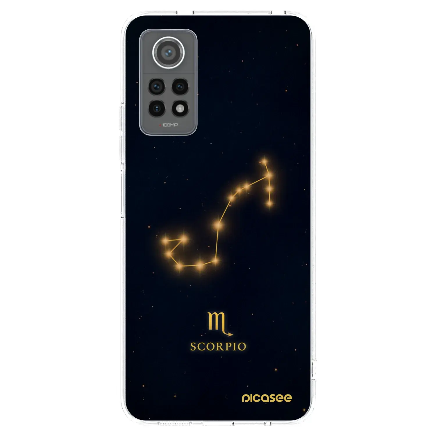 Silikonový průhledný obal pro Xiaomi Redmi Note 12 Pro 4G - SCORPIO