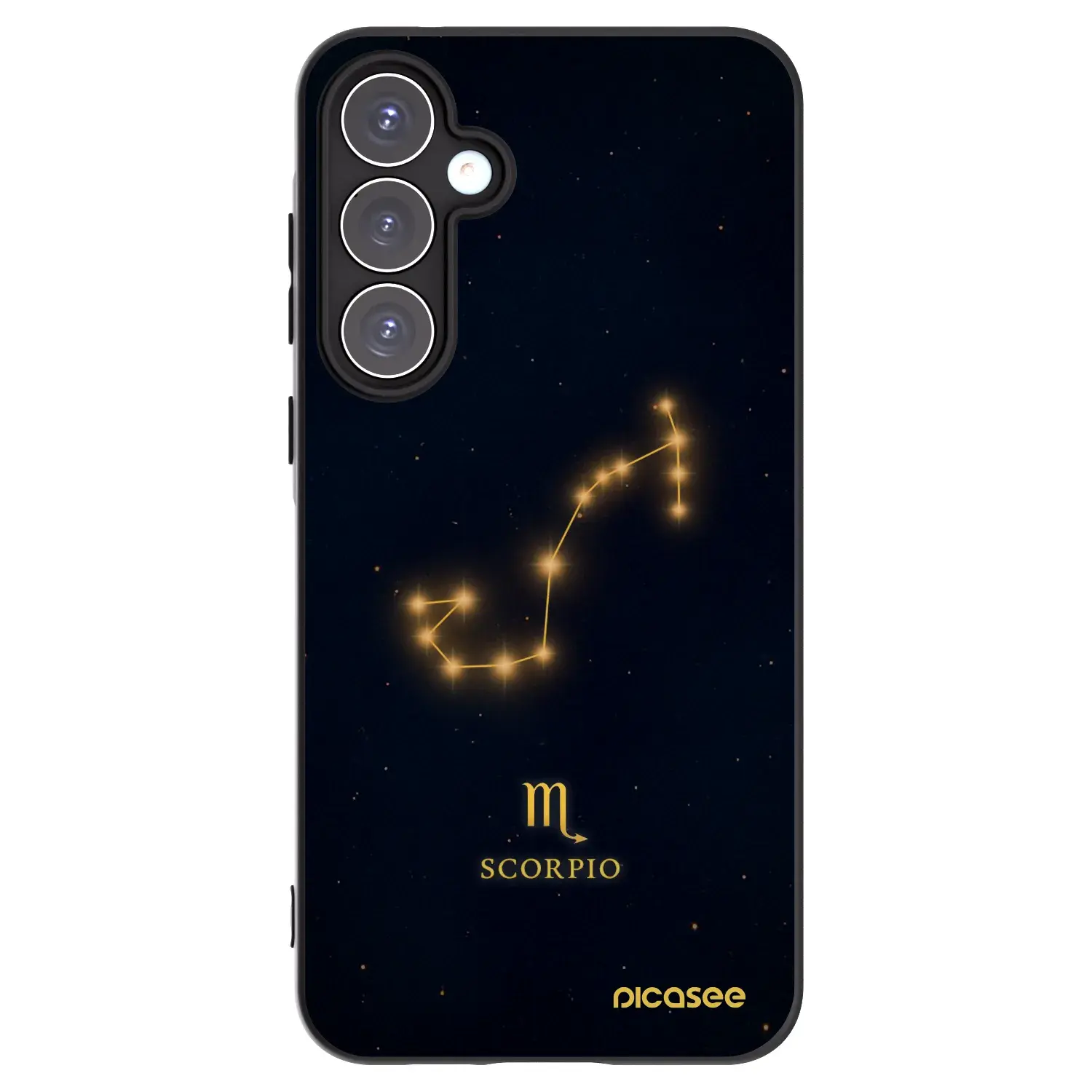 Silikonový černý obal pro Samsung Galaxy A55 5G A556B - SCORPIO