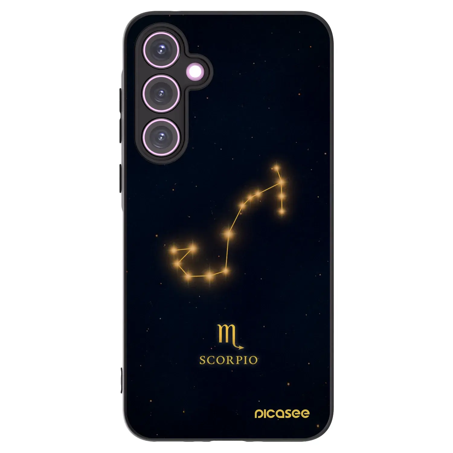 Silikonový černý obal pro Samsung Galaxy A35 5G A356B - SCORPIO