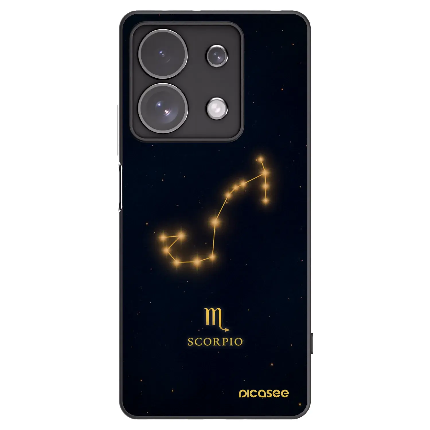 Silikonový černý obal pro Xiaomi Redmi Note 13 Pro 4G - SCORPIO