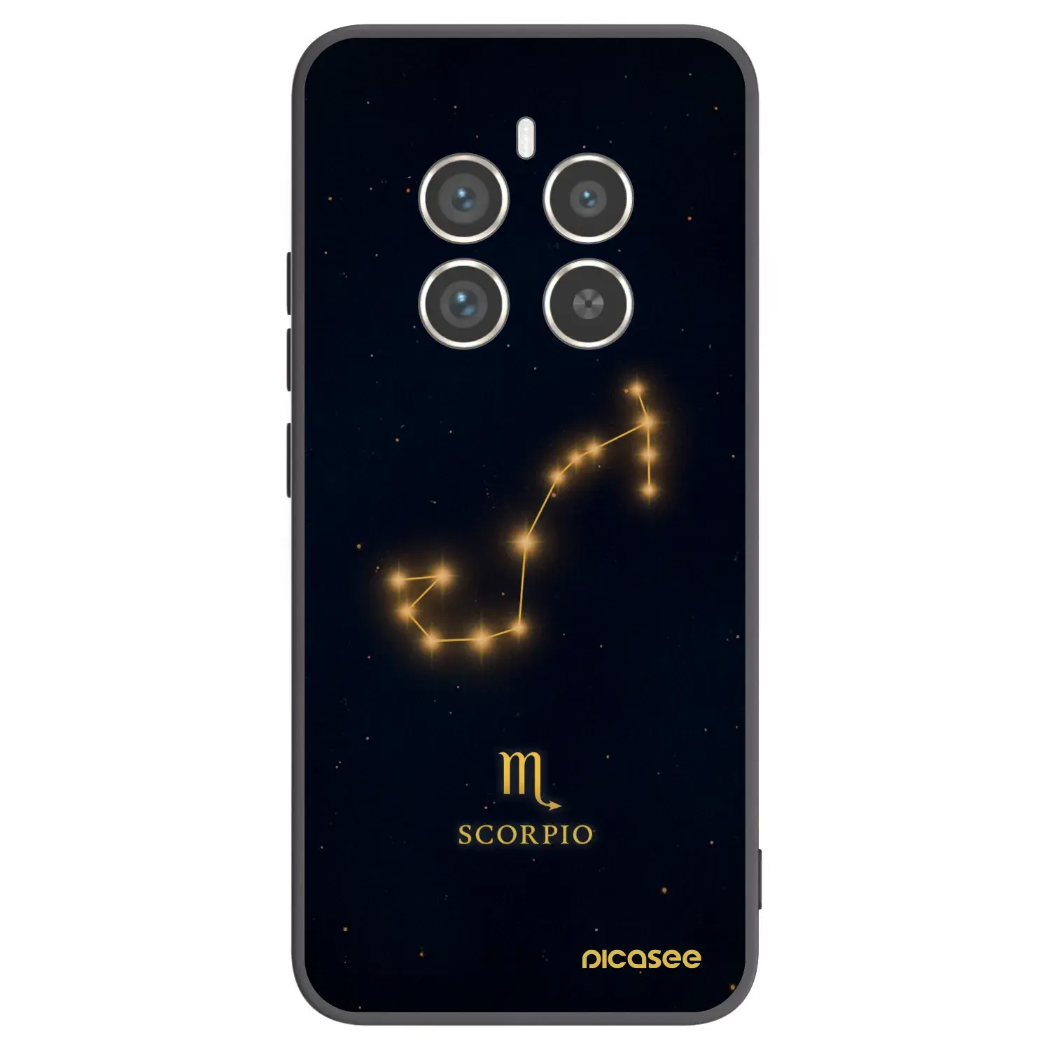 Silikonový černý obal pro Realme 12 Pro 5G - SCORPIO