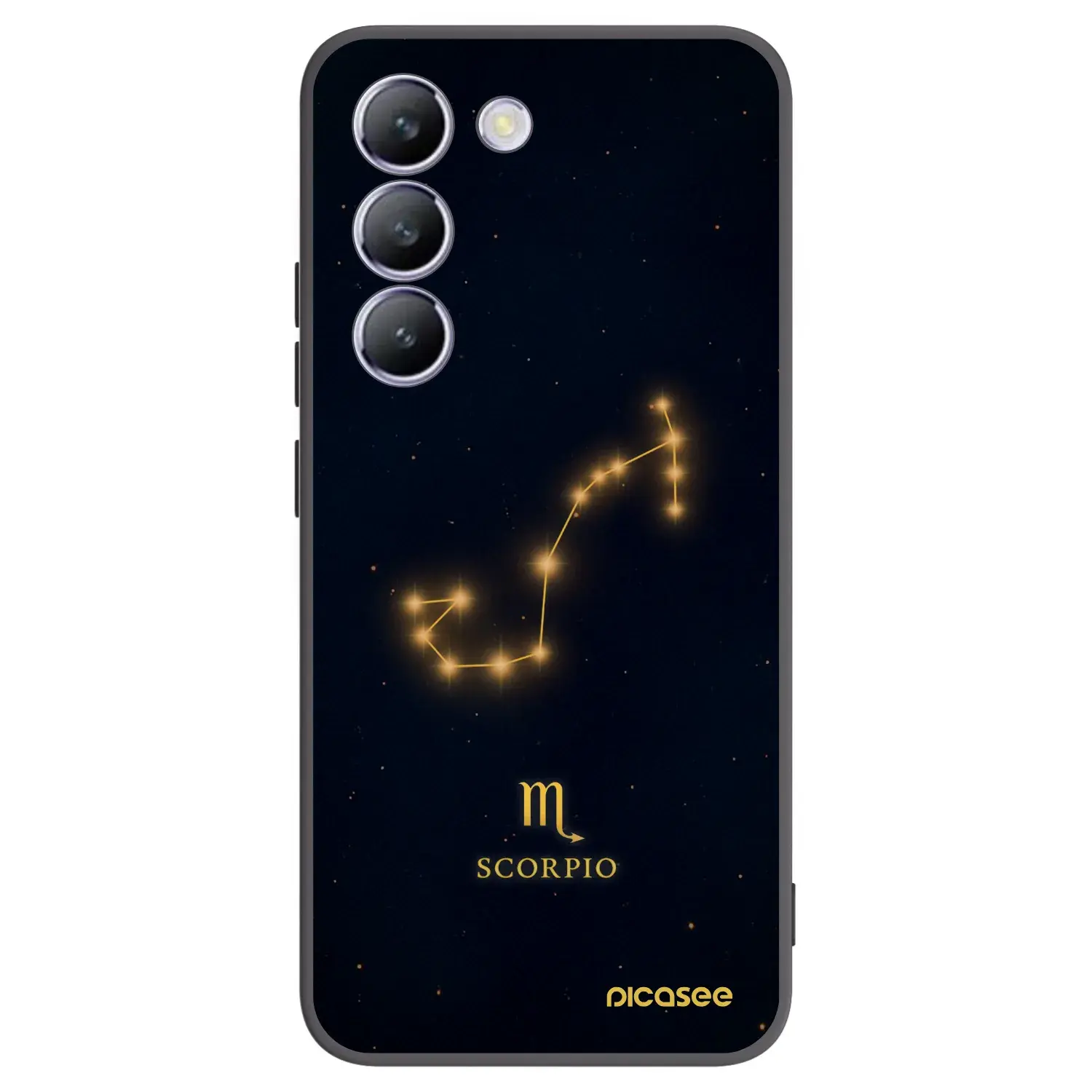Silikonový černý obal pro Vivo V40 SE 5G - SCORPIO