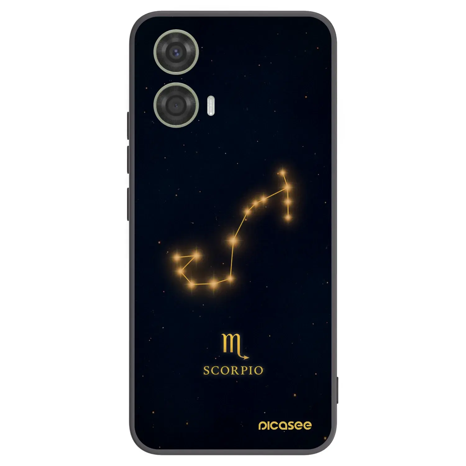 Silikonový černý obal pro Motorola Moto G24 - SCORPIO