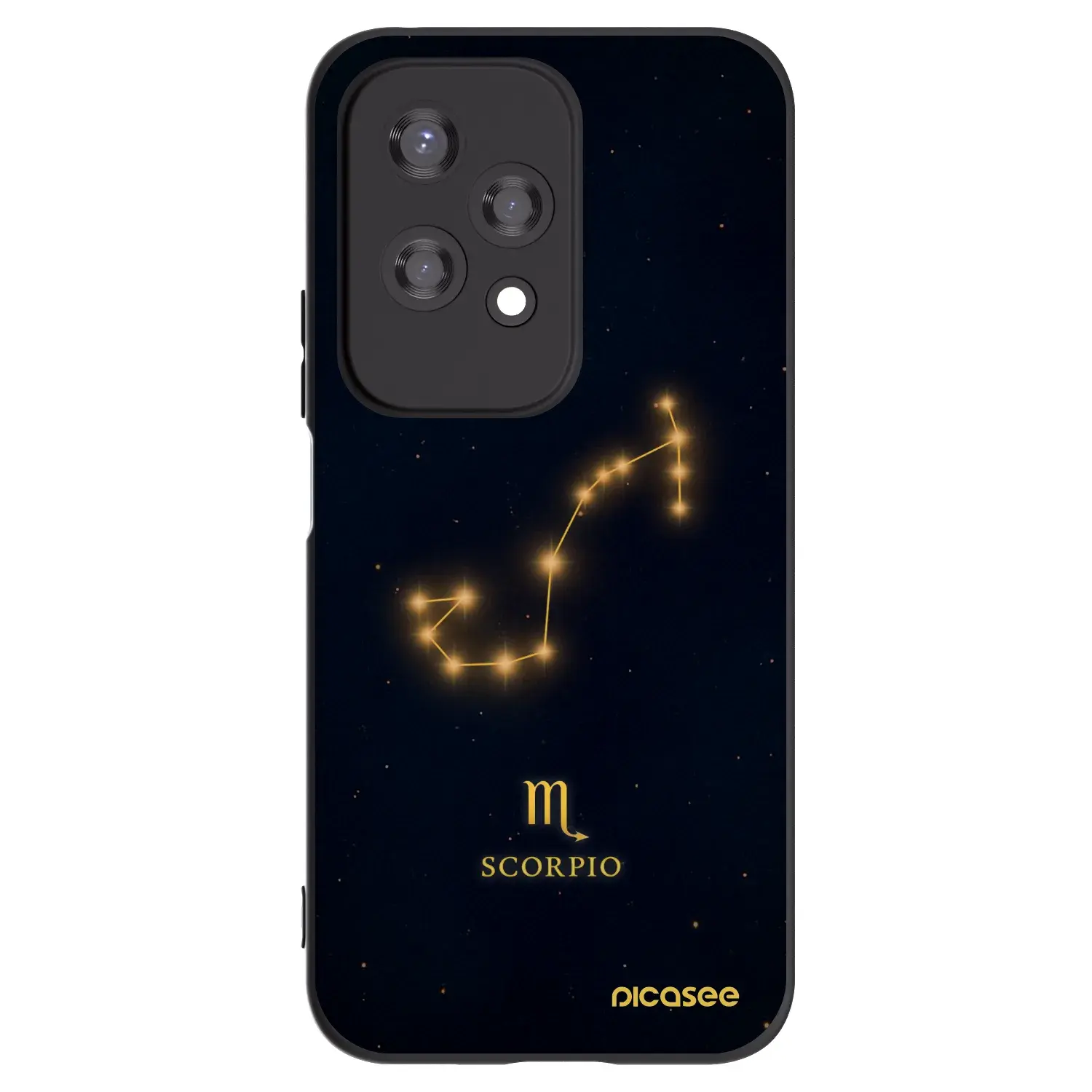 Silikonový černý obal pro Honor 200 Lite - SCORPIO