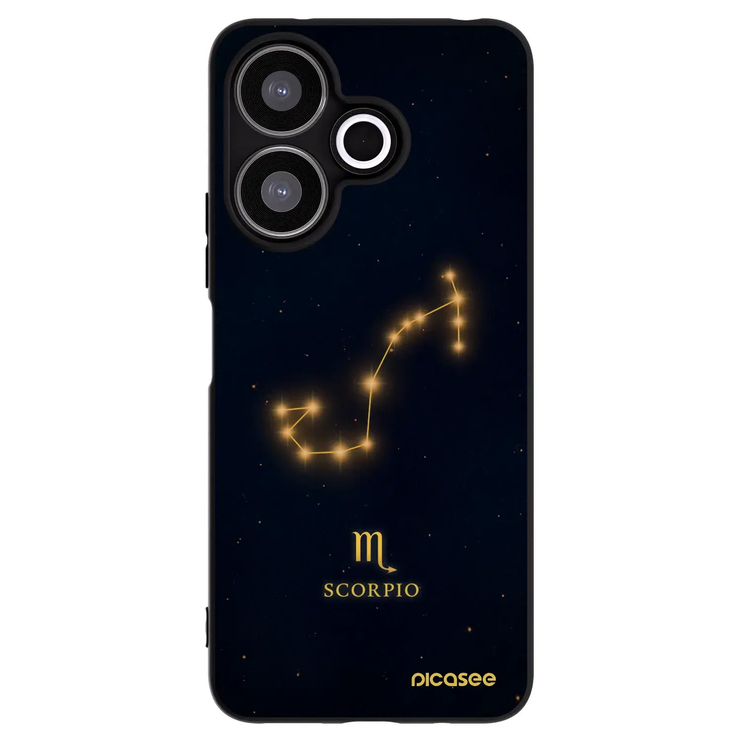 Silikonový černý obal pro Xiaomi Redmi 13 4G - SCORPIO