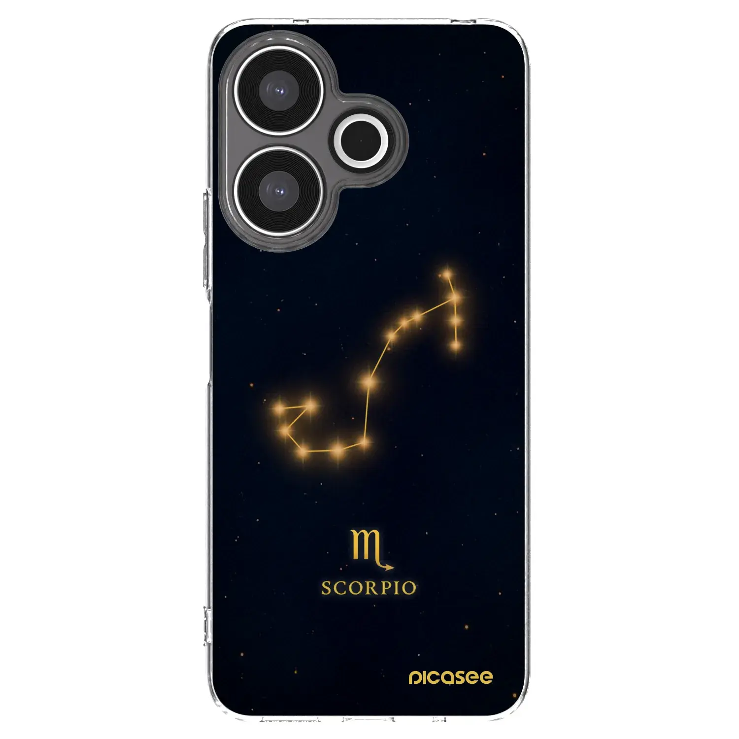 Silikonový průhledný obal pro Xiaomi Redmi 13 4G - SCORPIO