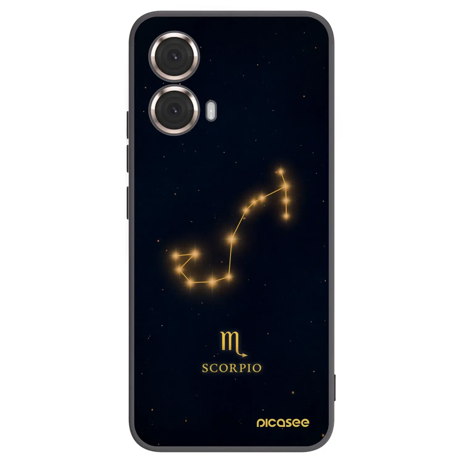 Silikonový černý obal pro Motorola Moto G85 - SCORPIO